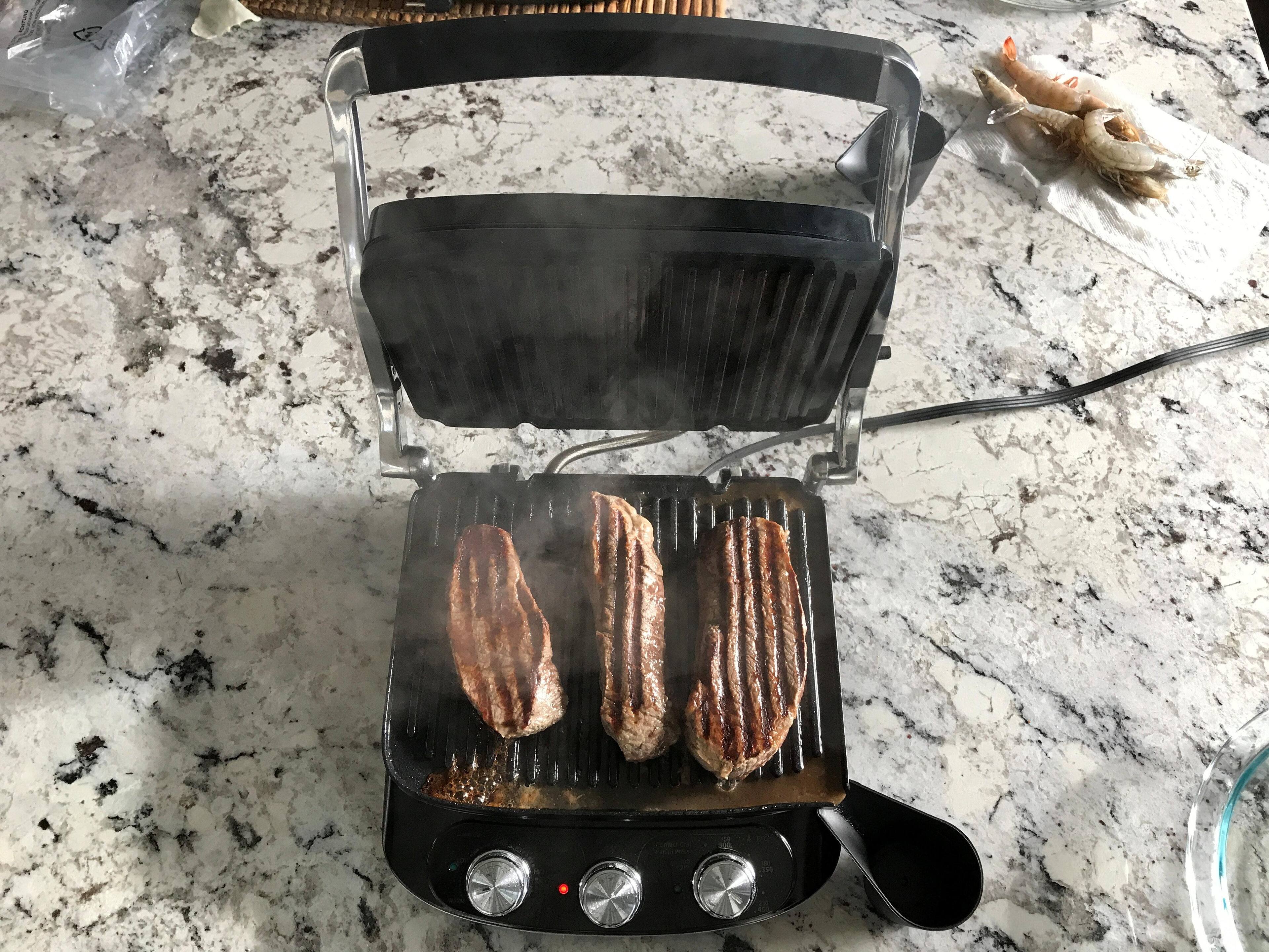 Perfect steaks, click to load a larger version