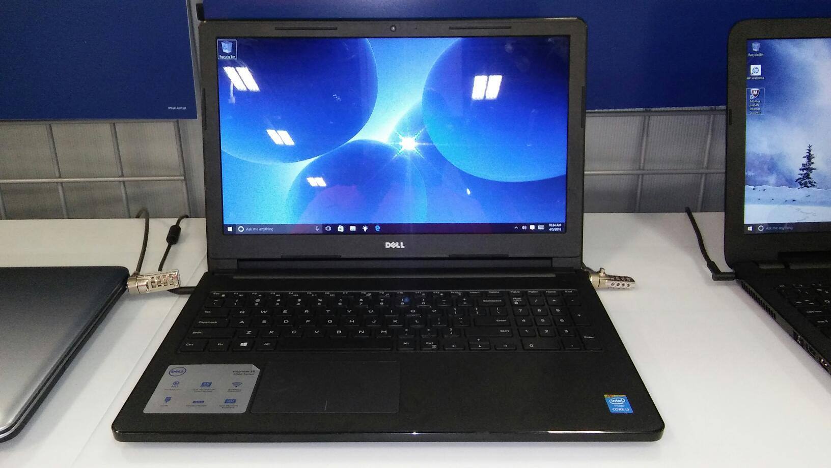 Dell laptop, click to load a larger version