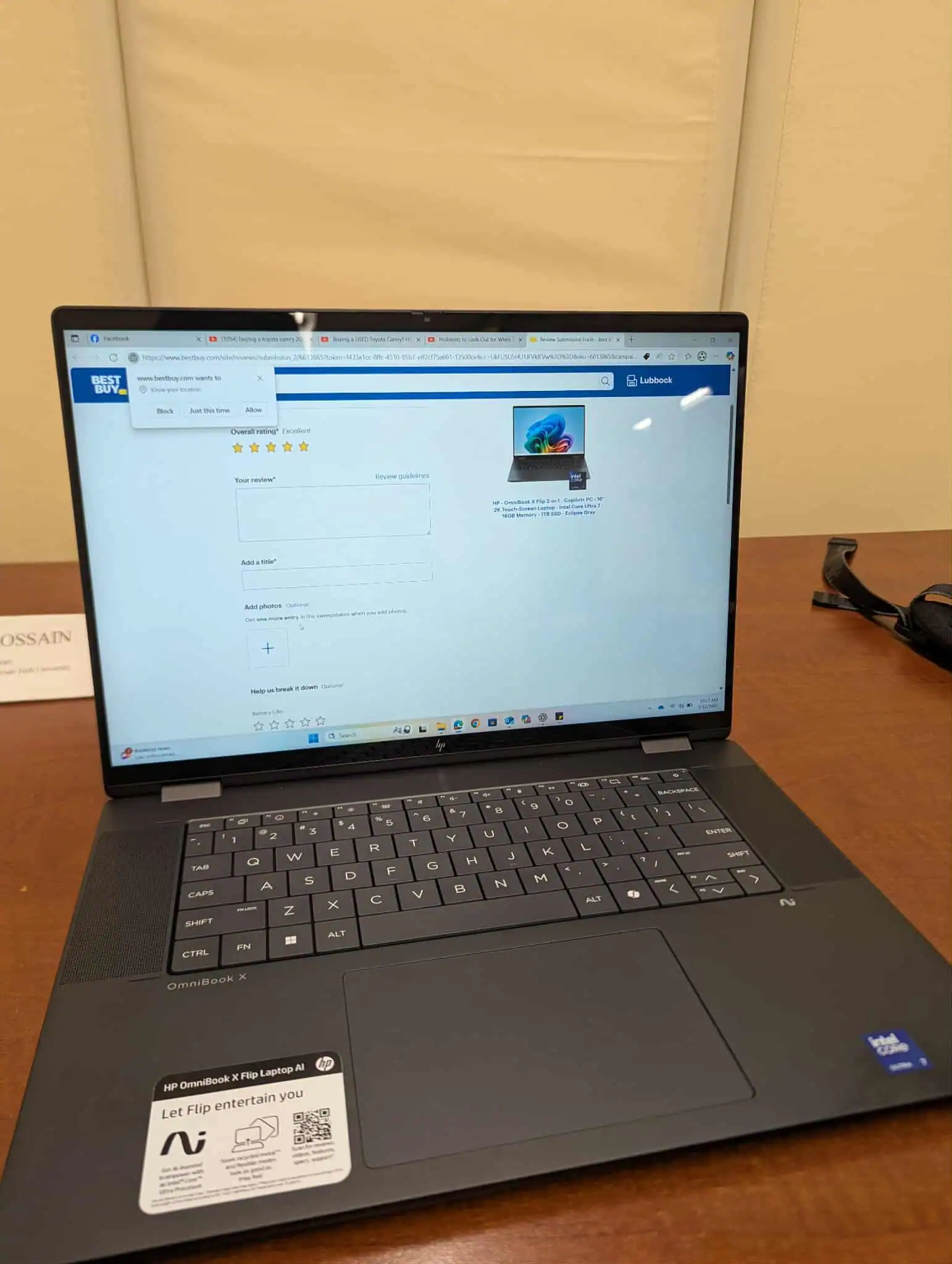 Customer provided, click to load a larger version