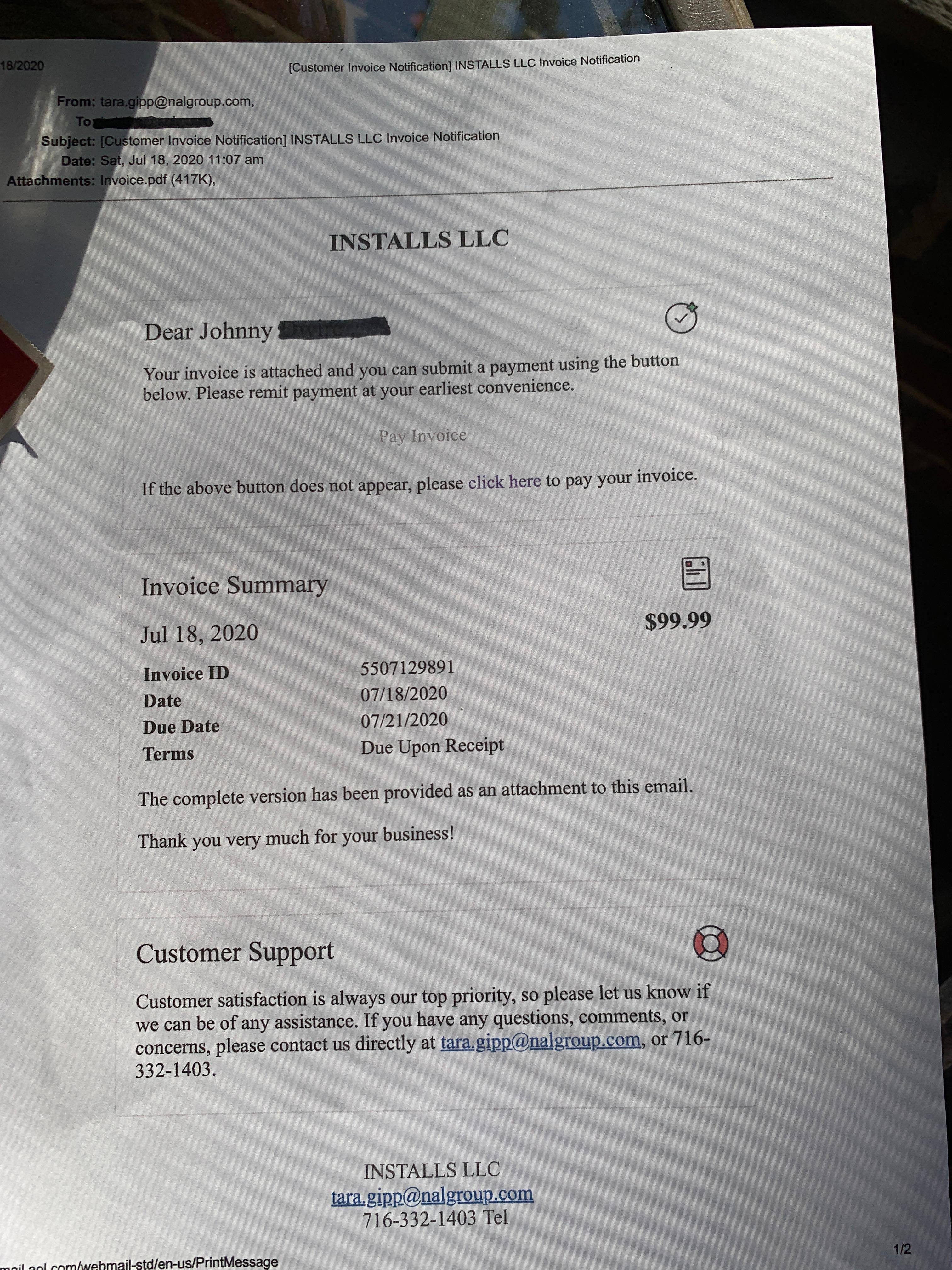 Customer provided, click to load a larger version