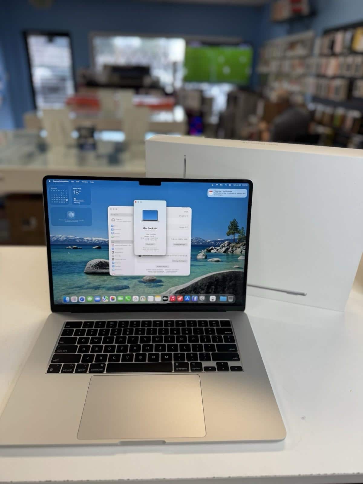 Apple MacBook Air 15 inch Laptop Apple M4 chip Built for Apple