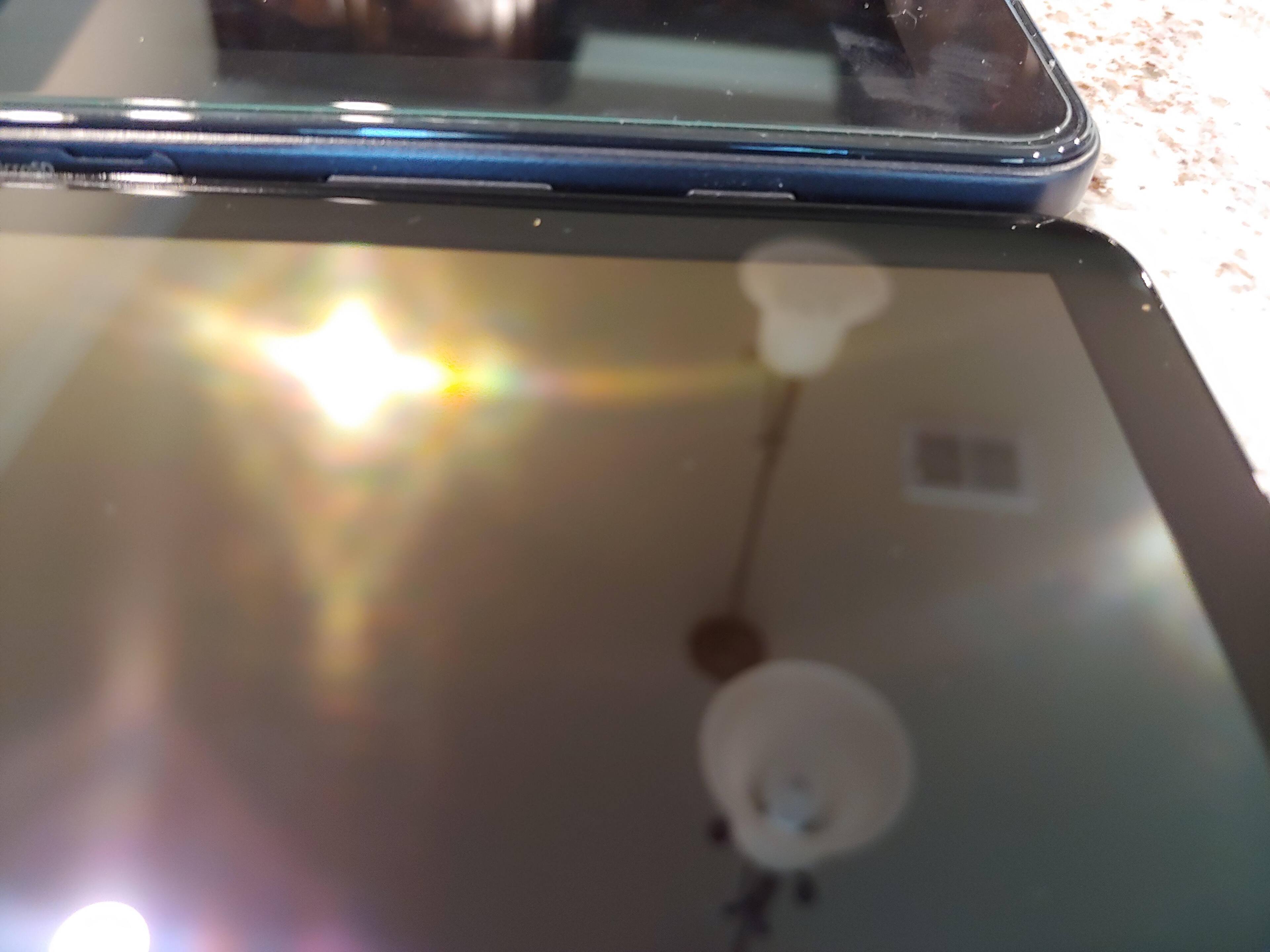 Thickness compared to Tab A 10.1, click to load a larger version