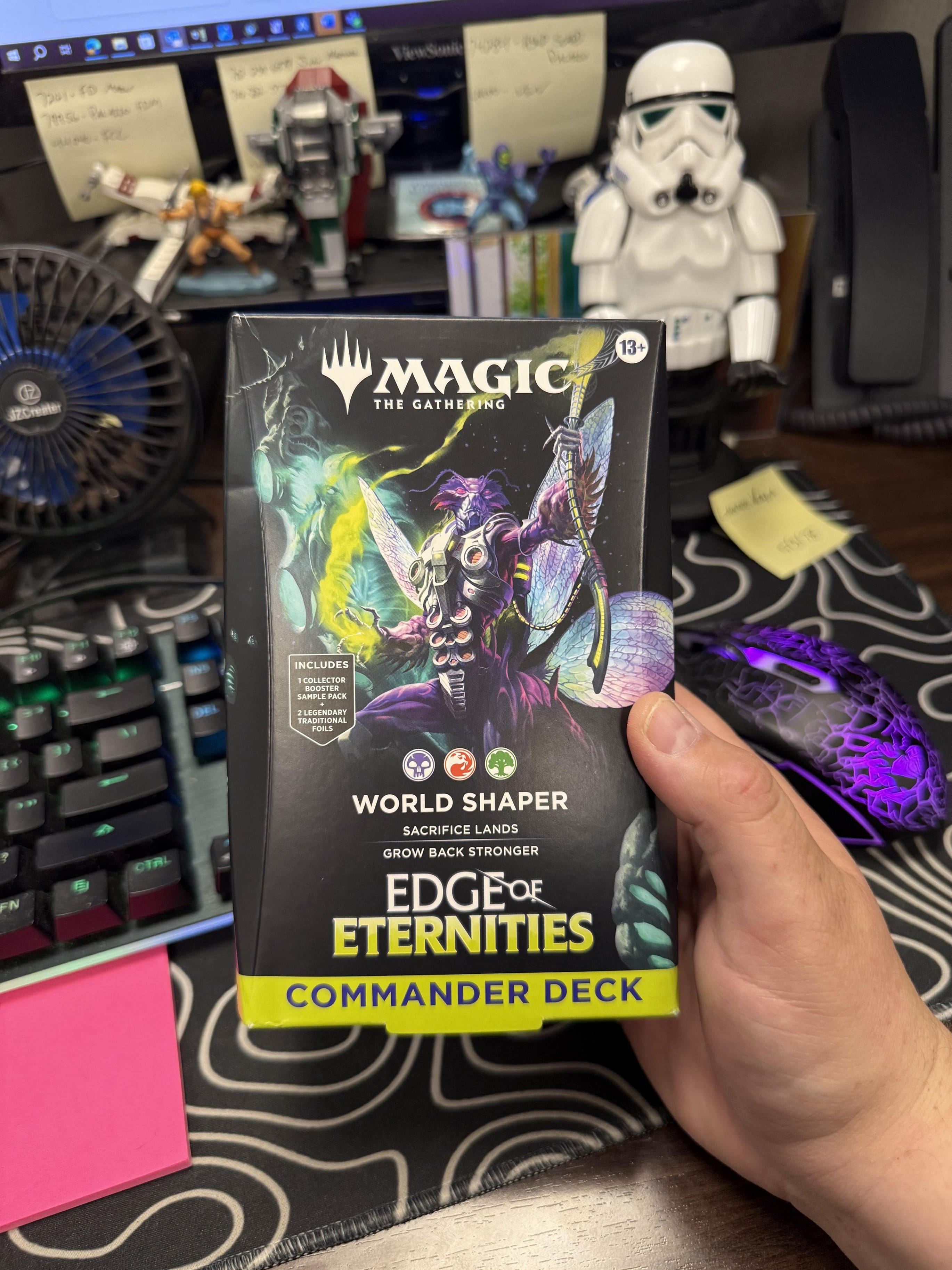 Wizards of The Coast Magic: The Gathering Edge of Eternities Commander Deck  World Shaper D44550000 - Best Buy