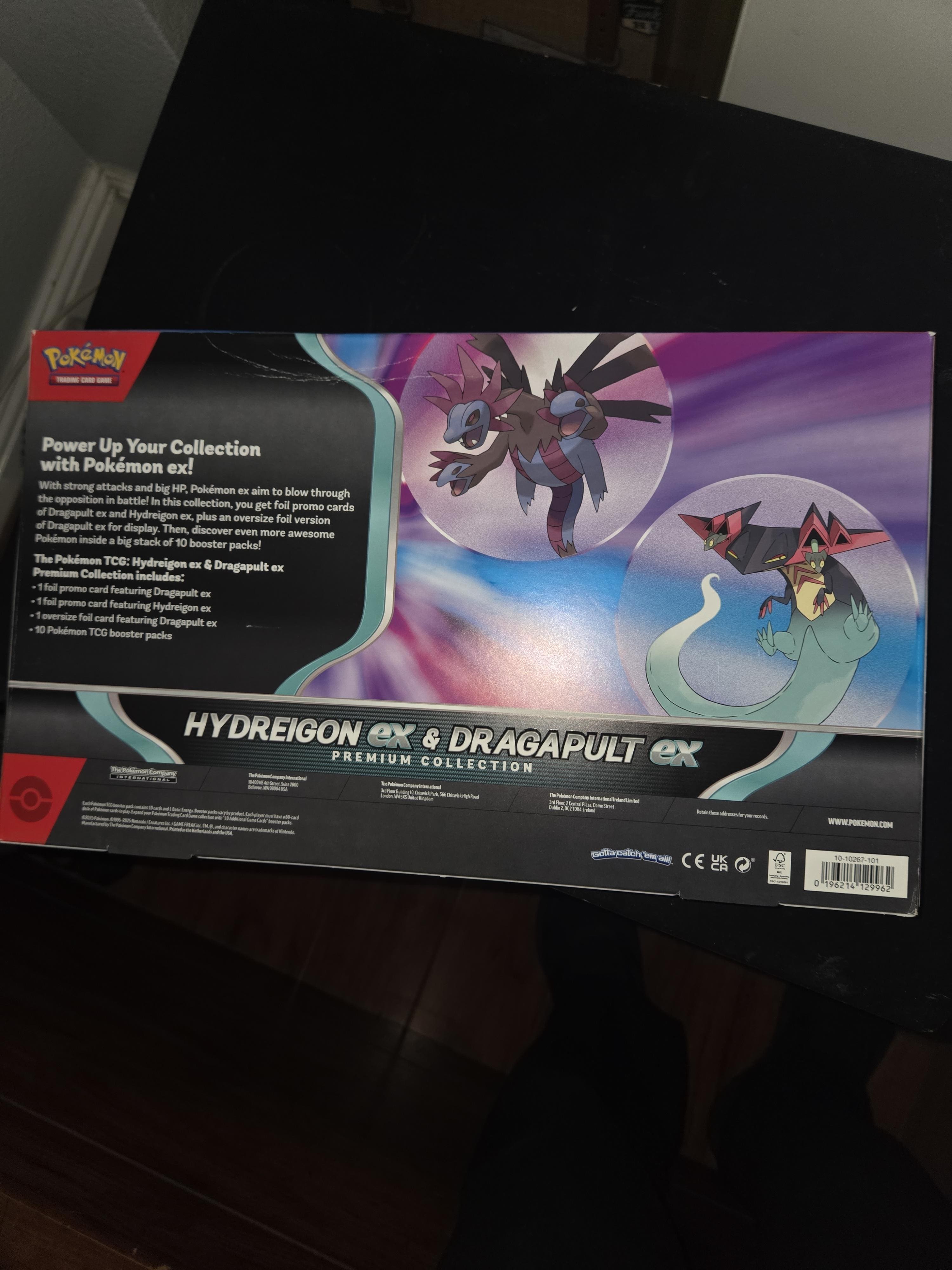 Pokmon Trading Card Game: Hydreigon ex & Dragapult ex Premium Collection  10-10267-101 - Best Buy