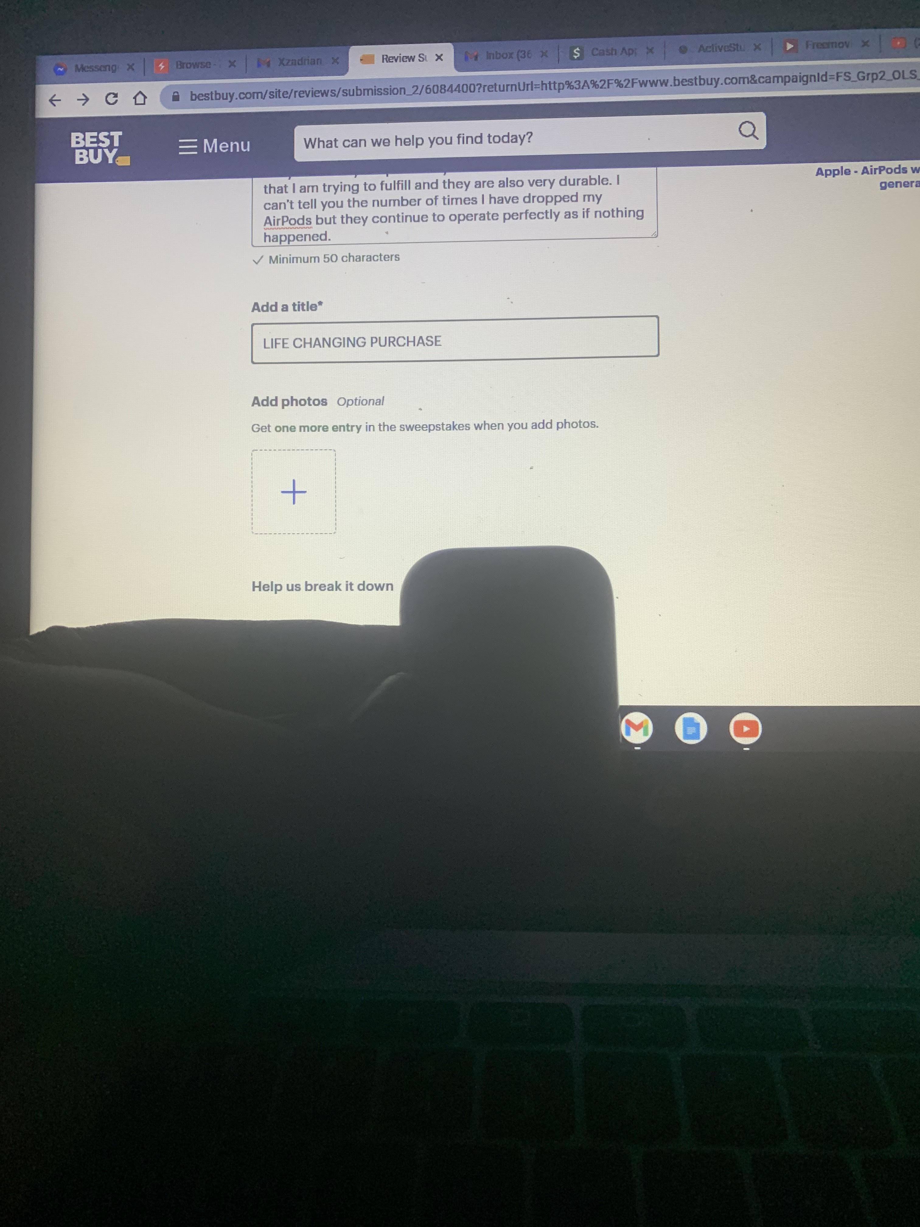 Customer provided, click to load a larger version