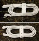 Both sides of the cable and cinching strap, click to load a larger version