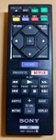 The remote is small but covers all the basics, click to load a larger version