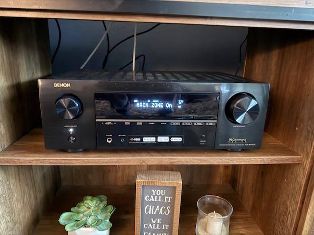 Denon AVR X1700H (80W X 7) 7.2 Ch. with HEOS and Dolby Atmos 8K