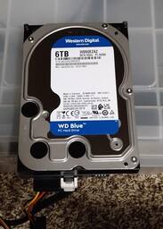 WD Blue WD60EZAZ 6TB HDD　管理A WD Blue WD60EZAZ - hard drive - 6 TB - SATA 6Gb/s
