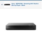 Sony Reproductor Blu-ray Wifi Full HD BDP-S3500 - Negro - Inversiones  Varemat