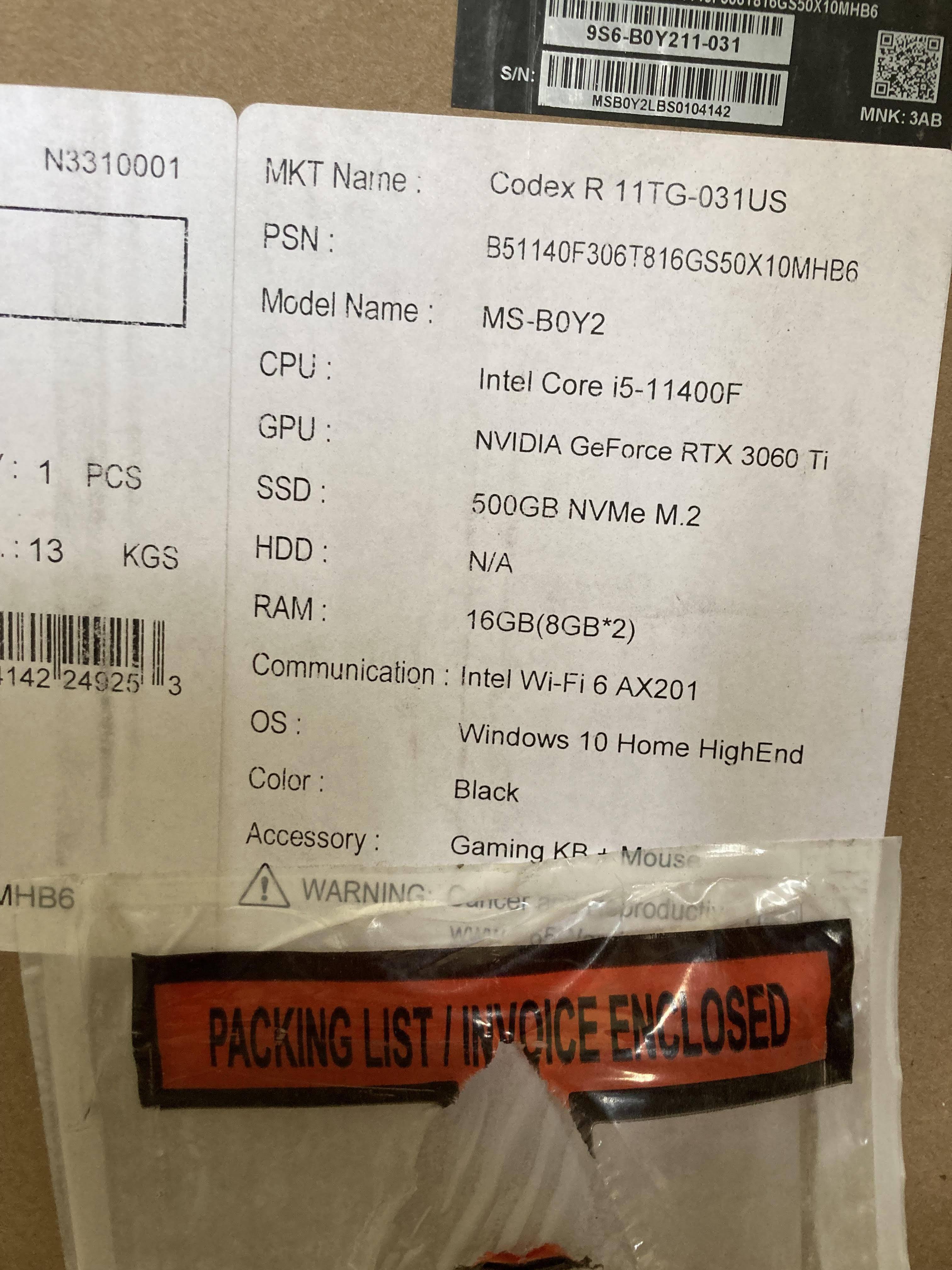 Customer provided, click to load a larger version