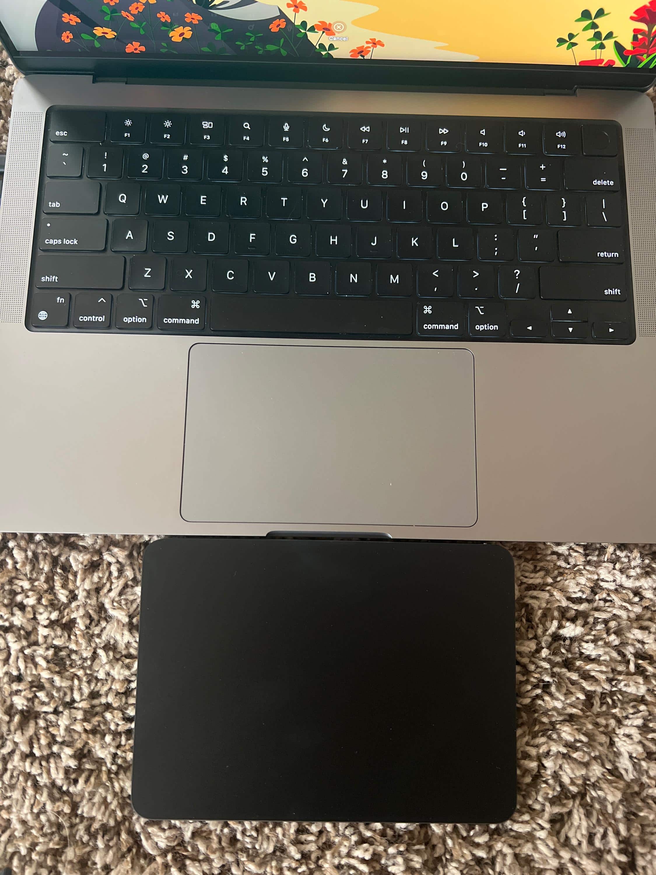 Apple Magic Trackpad (Lightning Port) Wireless Black MMMP3AM