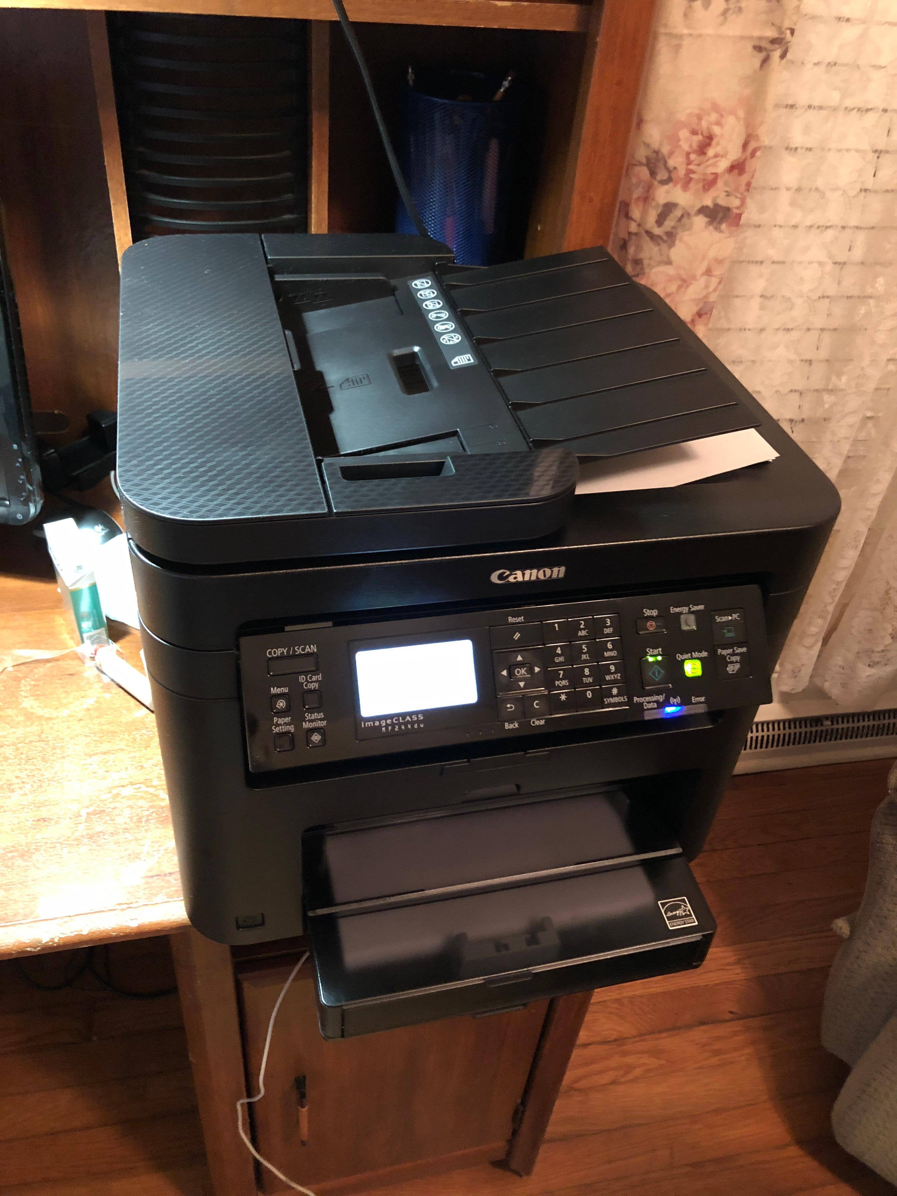 Canon 244dw, click to load a larger version