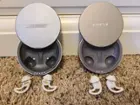 Left: Sleepbuds I. Right: Sleepbuds II., click to load a larger version