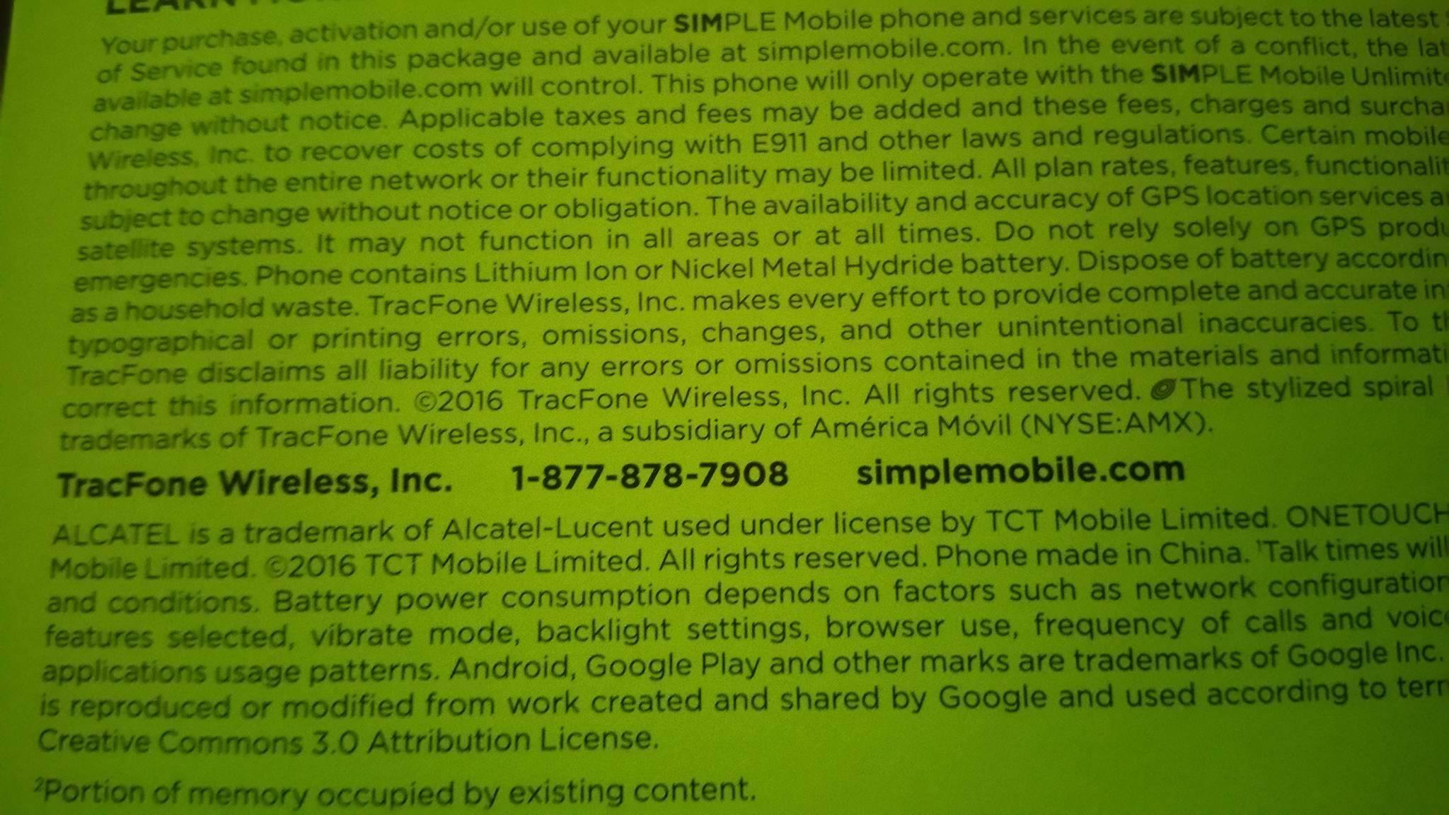 Back of box where it says Tracfone, click to load a larger version