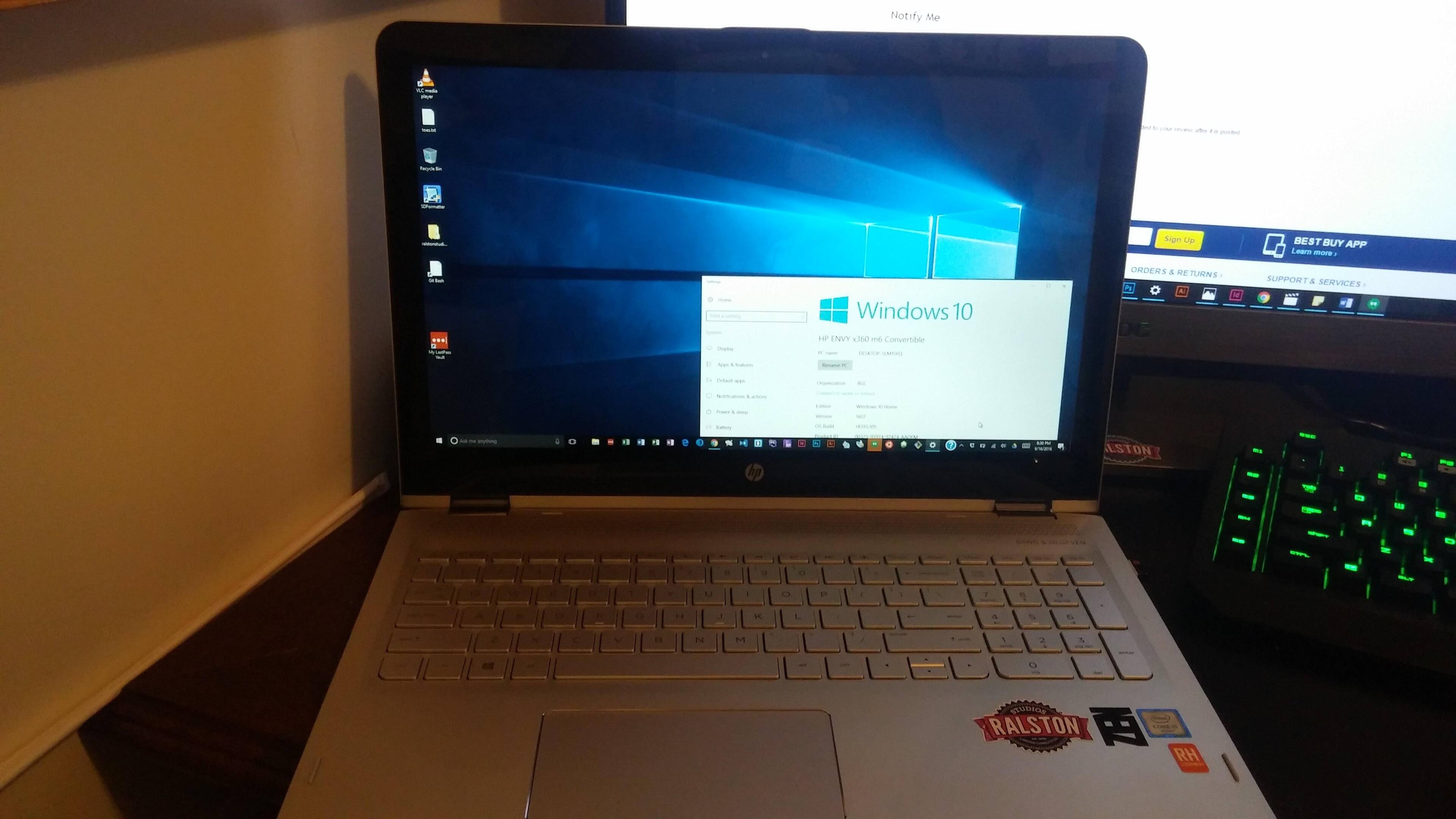 hp envy x360 2 in 1, click to load a larger version