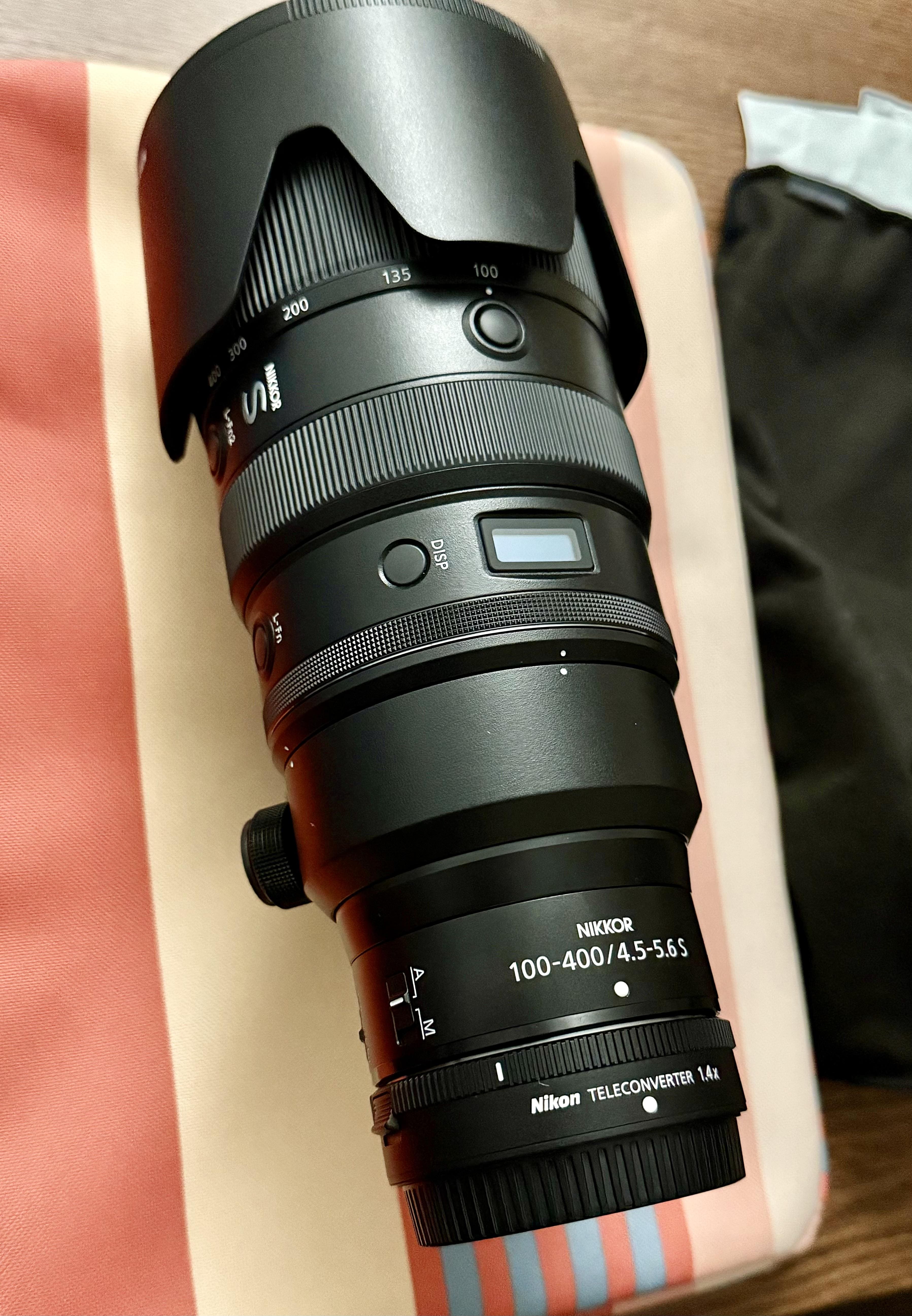 Nikon NIKKOR Z 100 400mm f/4.5 5.6 VR S Super Telephoto Lens for Z