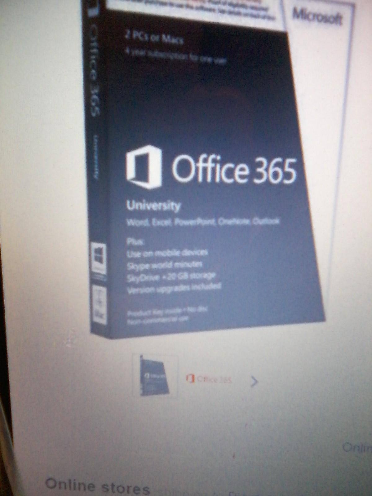 Office 365 University, click to load a larger version