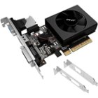 PNY - VERTO NVIDIA GeForce GT 710 2GB DDR3 PCI Express 2.0 Graphics Card - Black, click to load a larger version