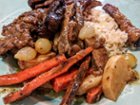 Short ribs and root vegetables., click to load a larger version