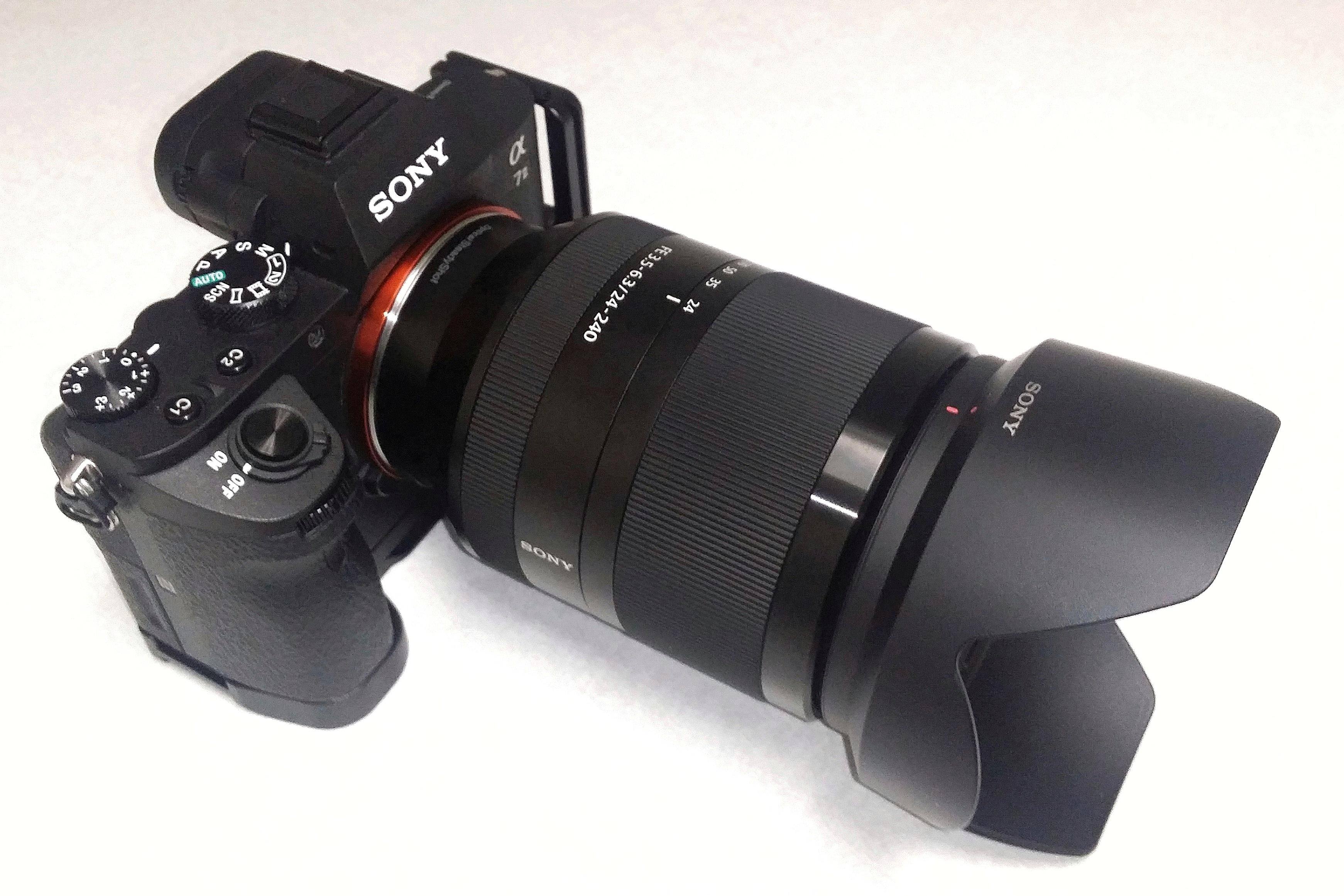 Sony FE 24 240mm f/3.5 6.3 OSS Full Frame Telephoto Zoom Lens for