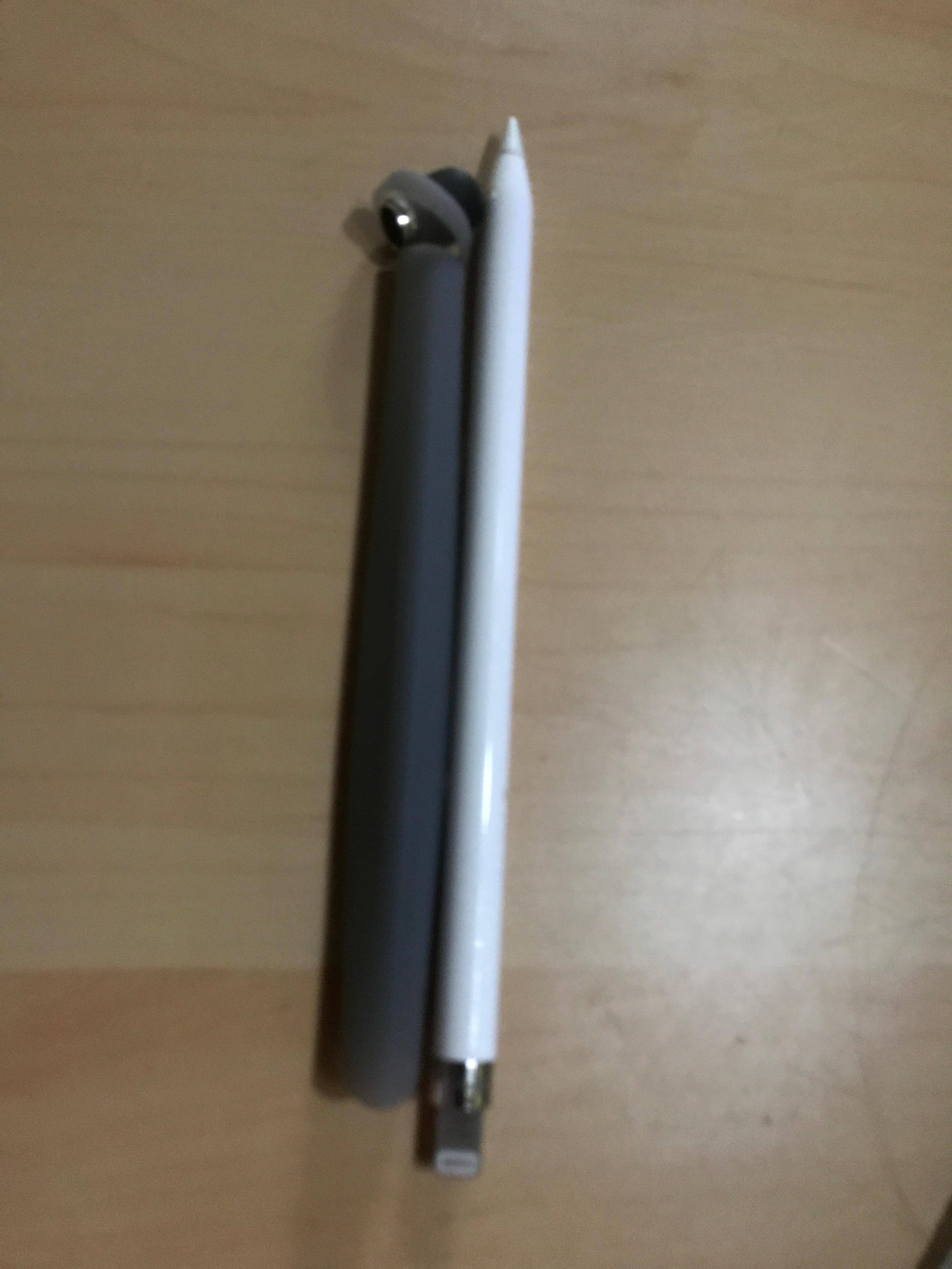 Sleeve beside Apple Pencil, click to load a larger version