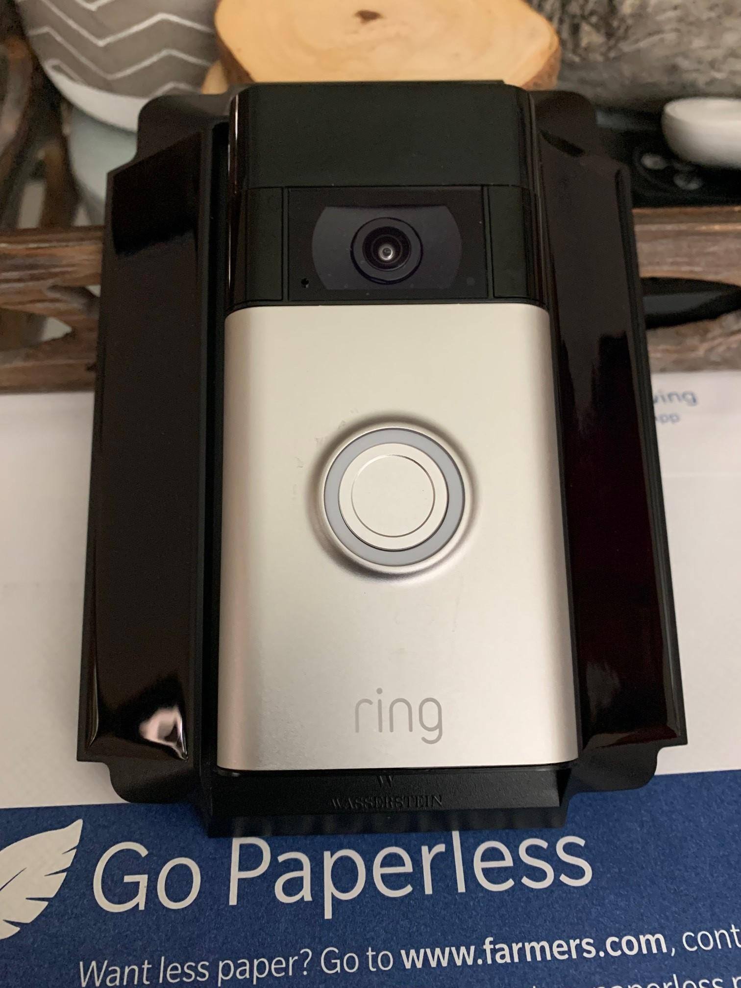 The charger about to be mounted on my wall, click to load a larger version