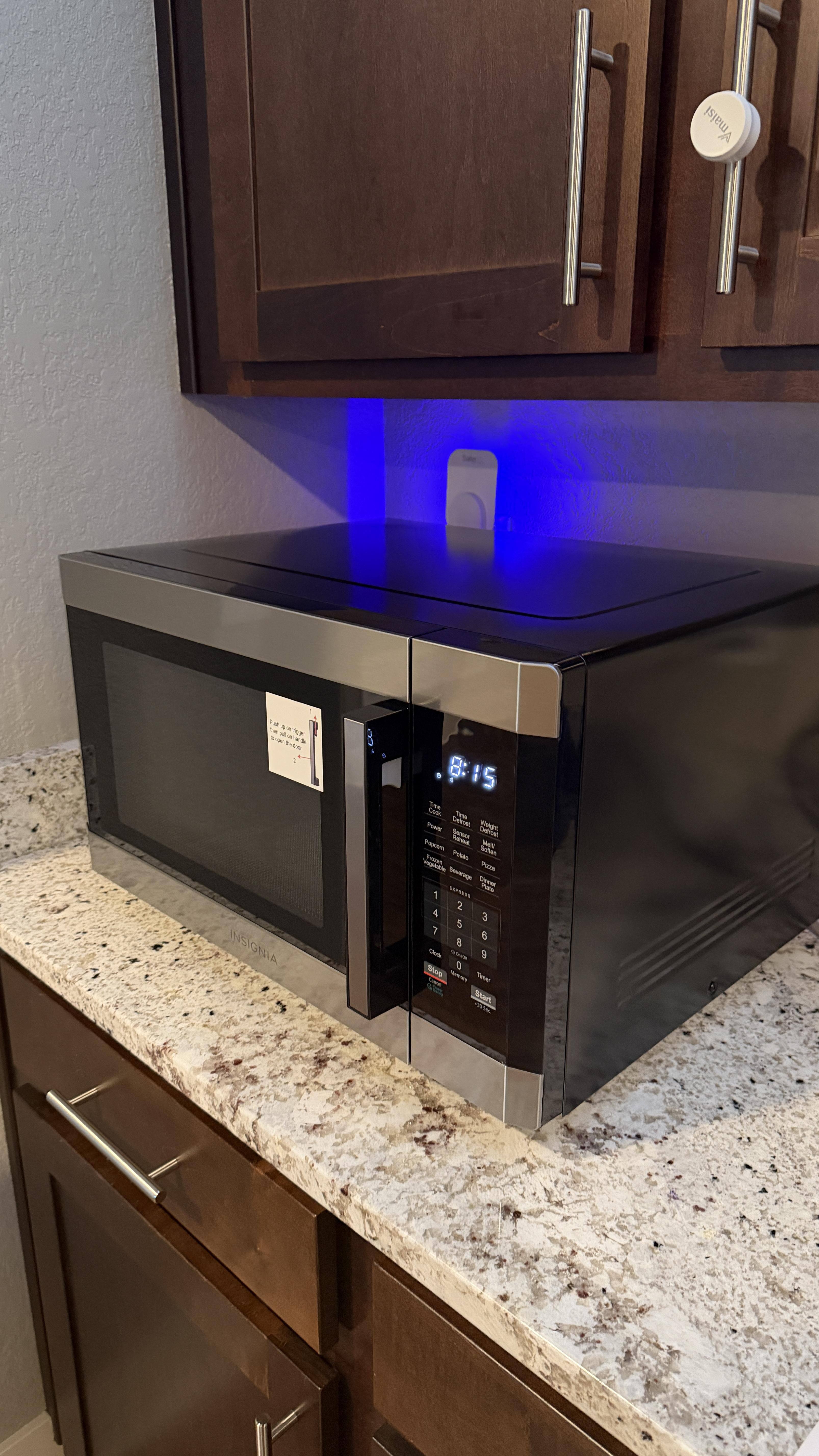 Size was a little larger than I'd hoped.  For 1.6 cu ft I've seen more compact models, click to load a larger version