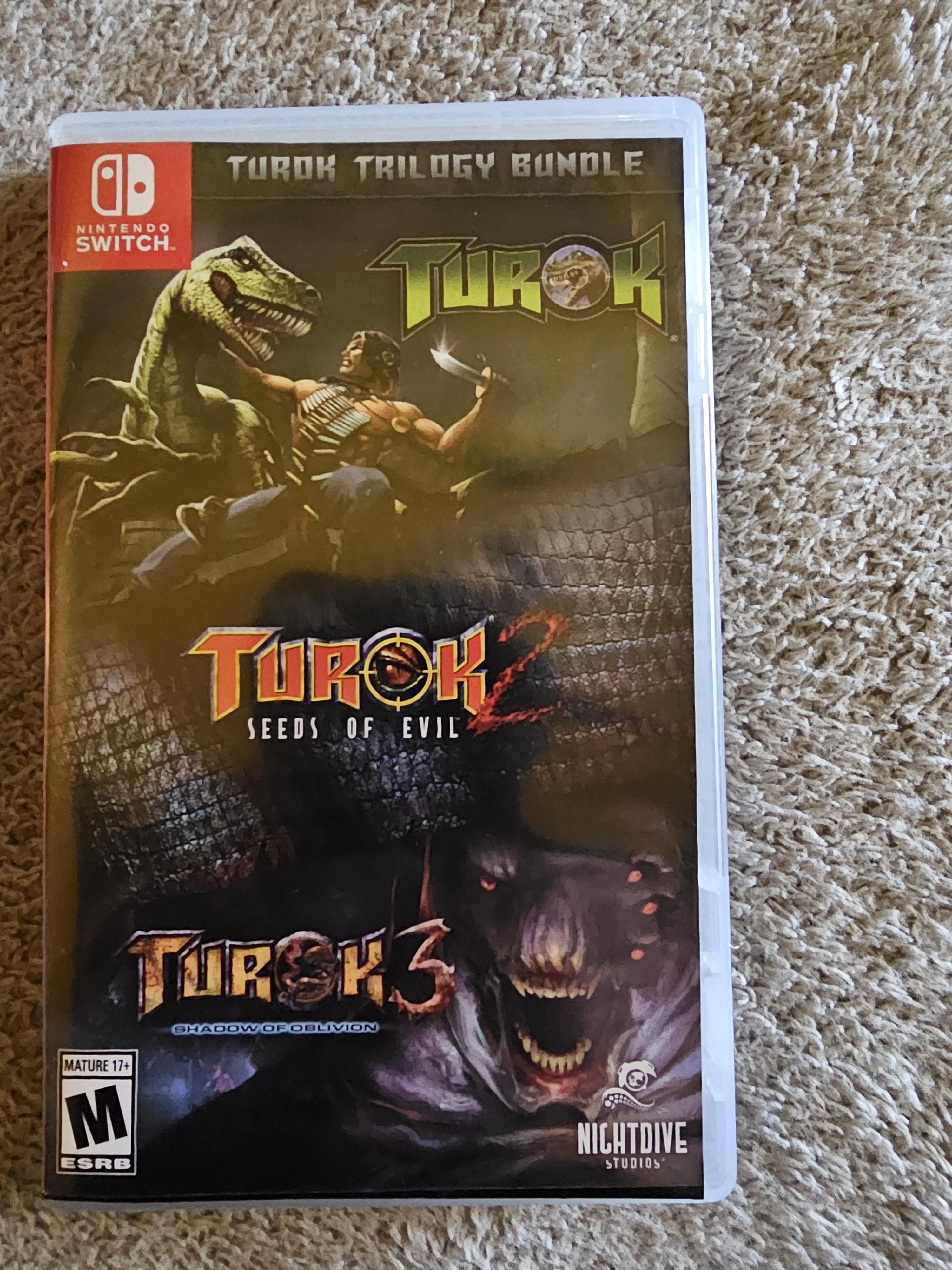 Nintendo Switch Turok Trilogy Bundle switch Nintendo Switch Turok Trilogy Bundle (EU) — GAMELINE