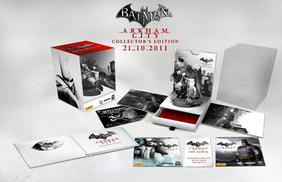 Arkham City Collector's Edition, click to load a larger version