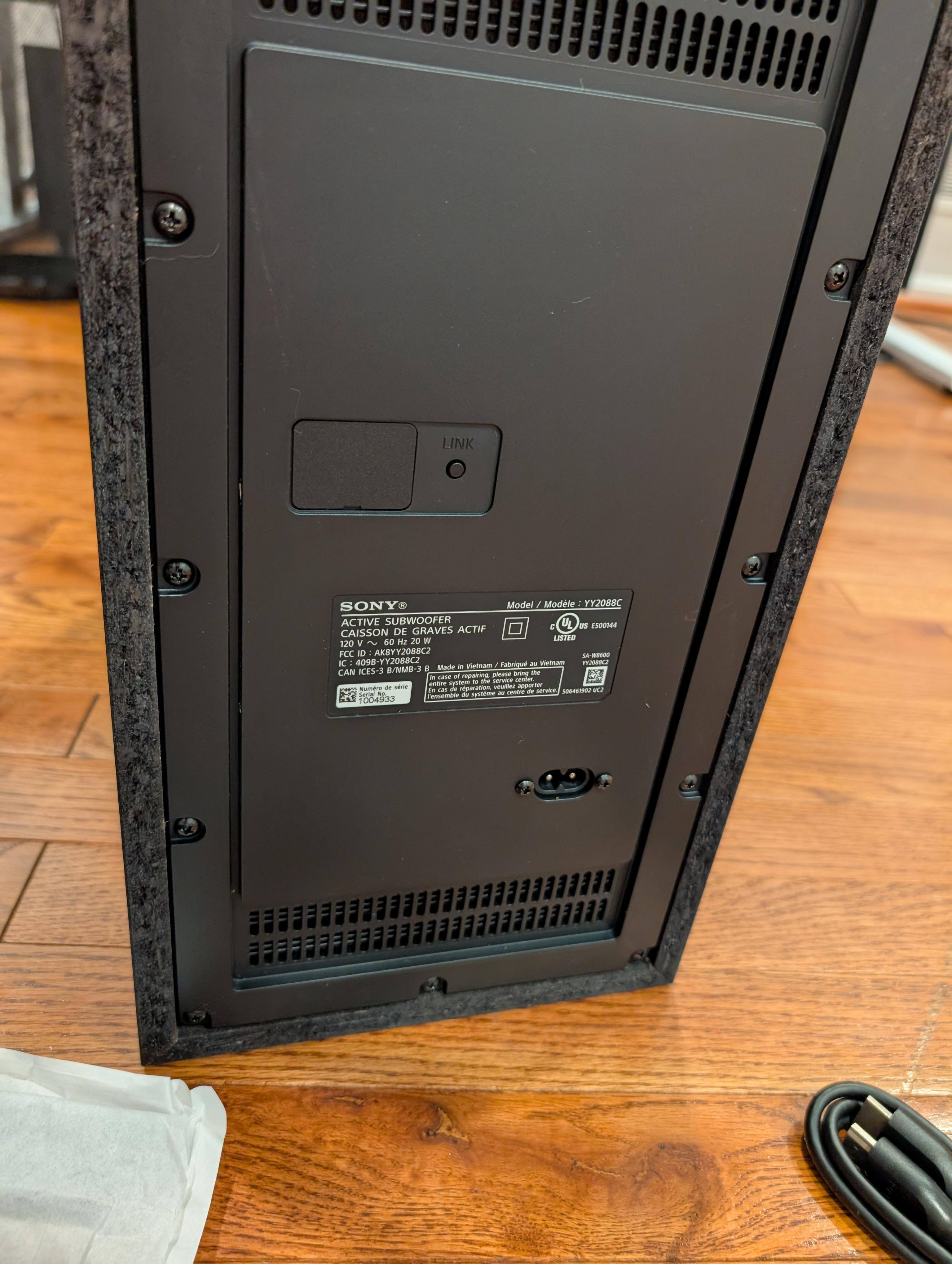 Very minimal, click to load a larger version