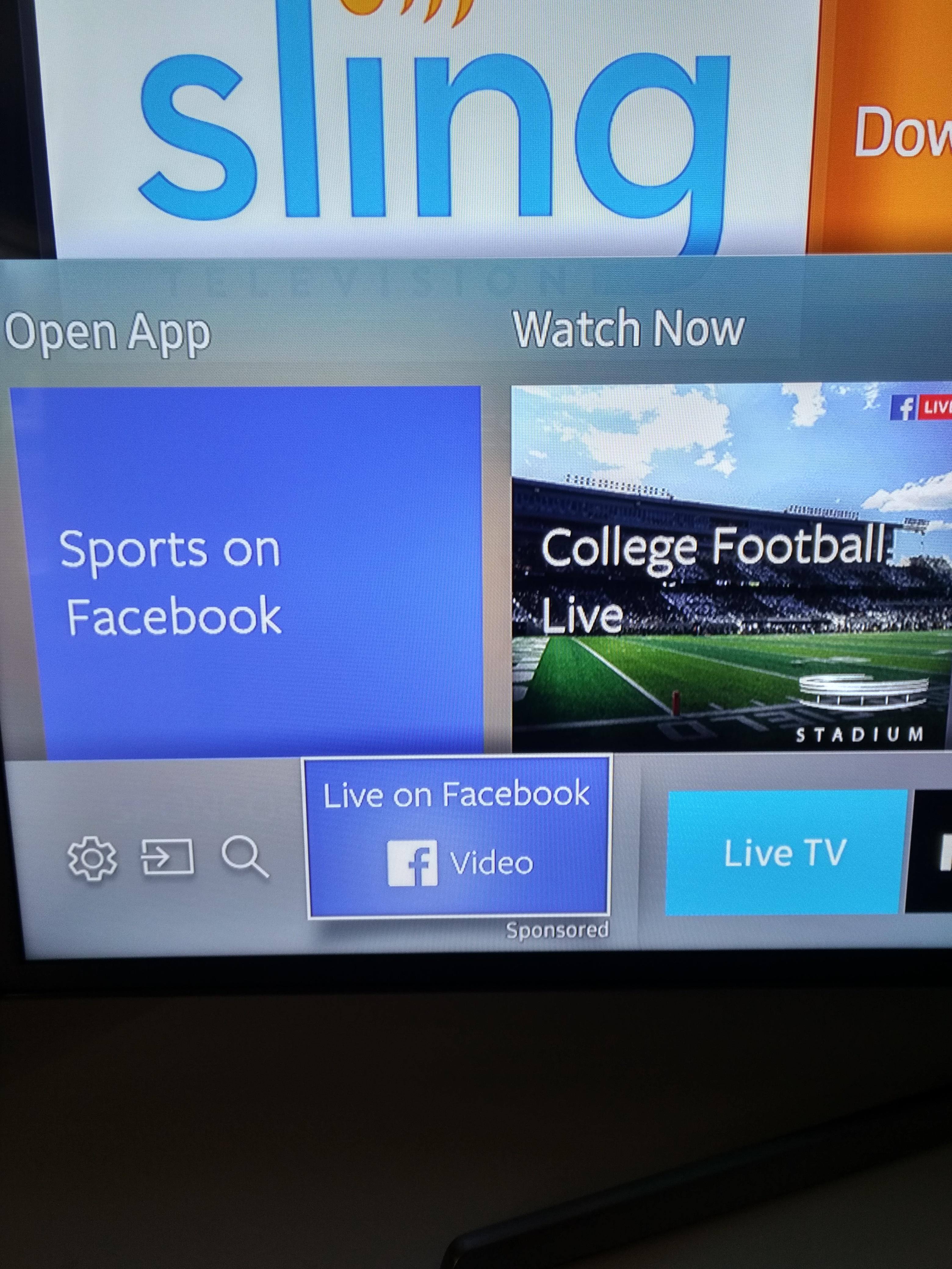 Sponsored ads permanently on the Home screen., click to load a larger version