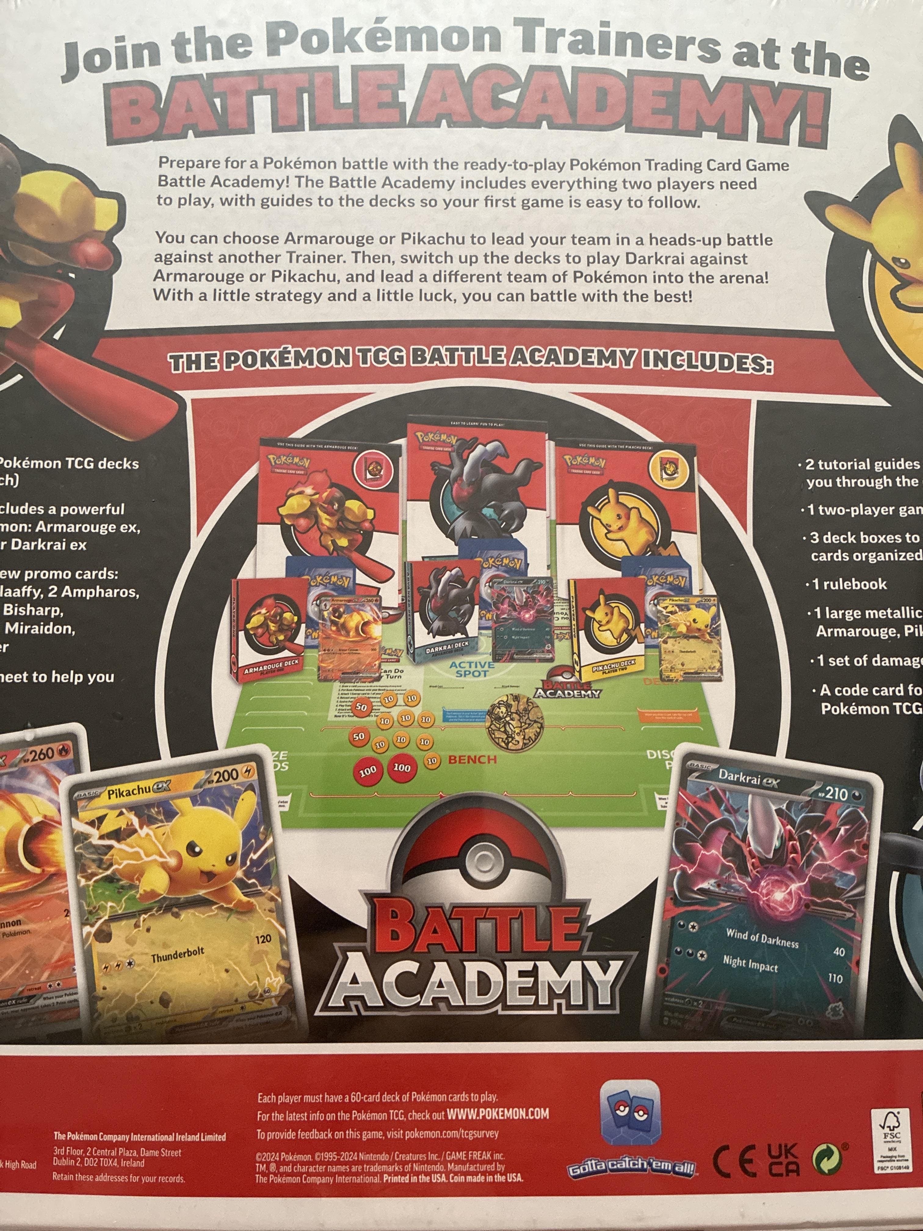 pokemon battle academy card value Amazon.com: Pokemon TCG #80906 Battle Academy 2022 Deck Set main image 0
