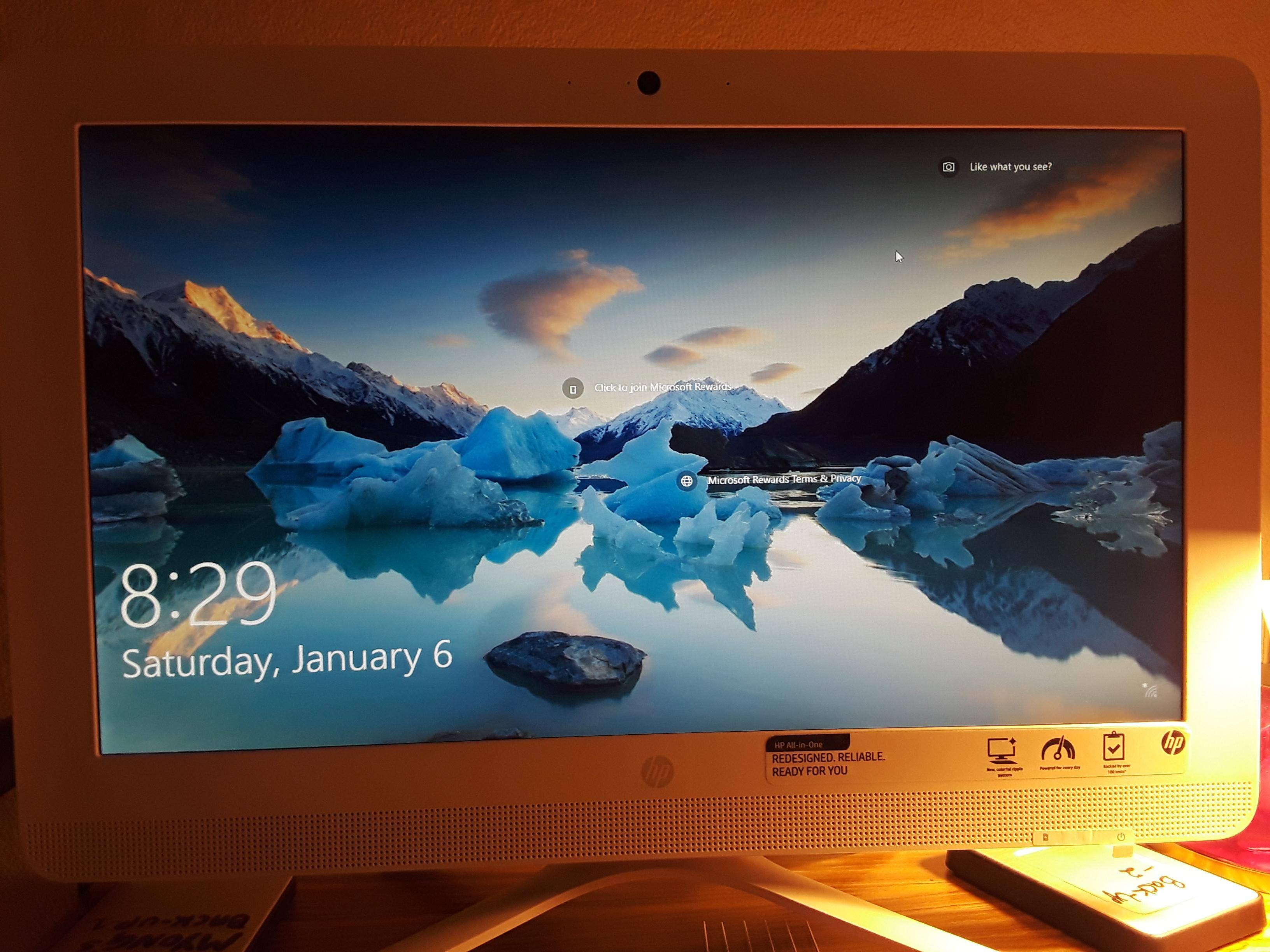 PC with build in computer, click to load a larger version