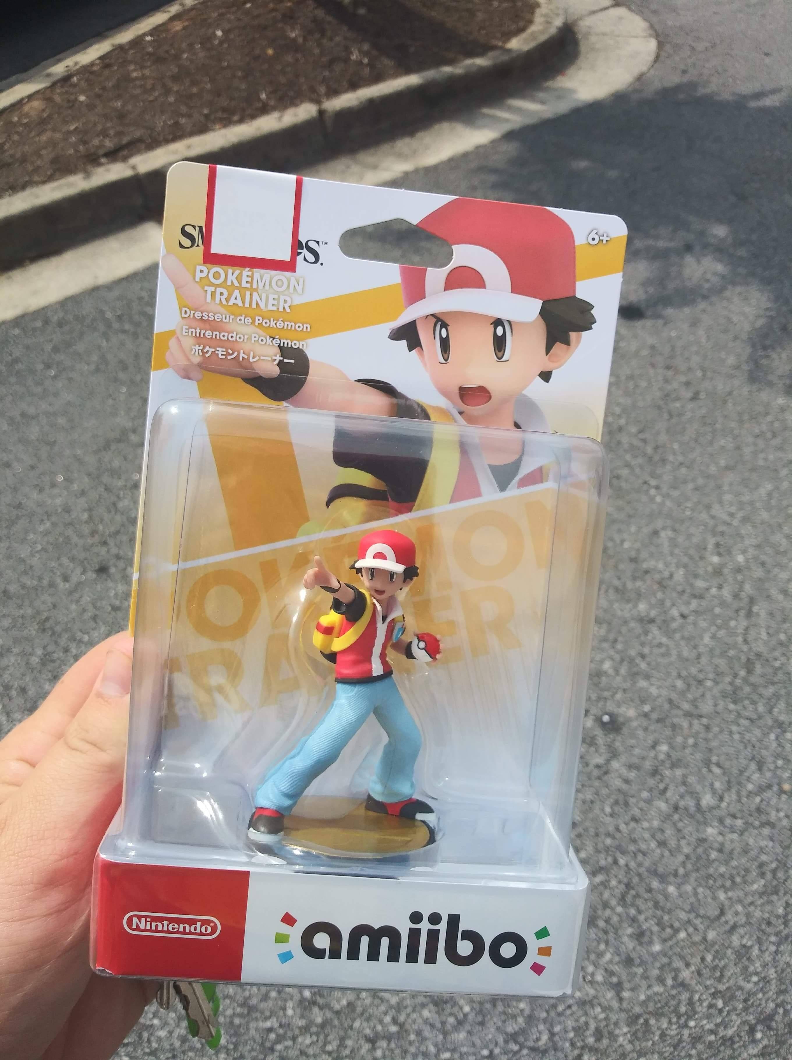 Pokemon Trainer Amiibo Pokemon Let's Go Handmade Female 