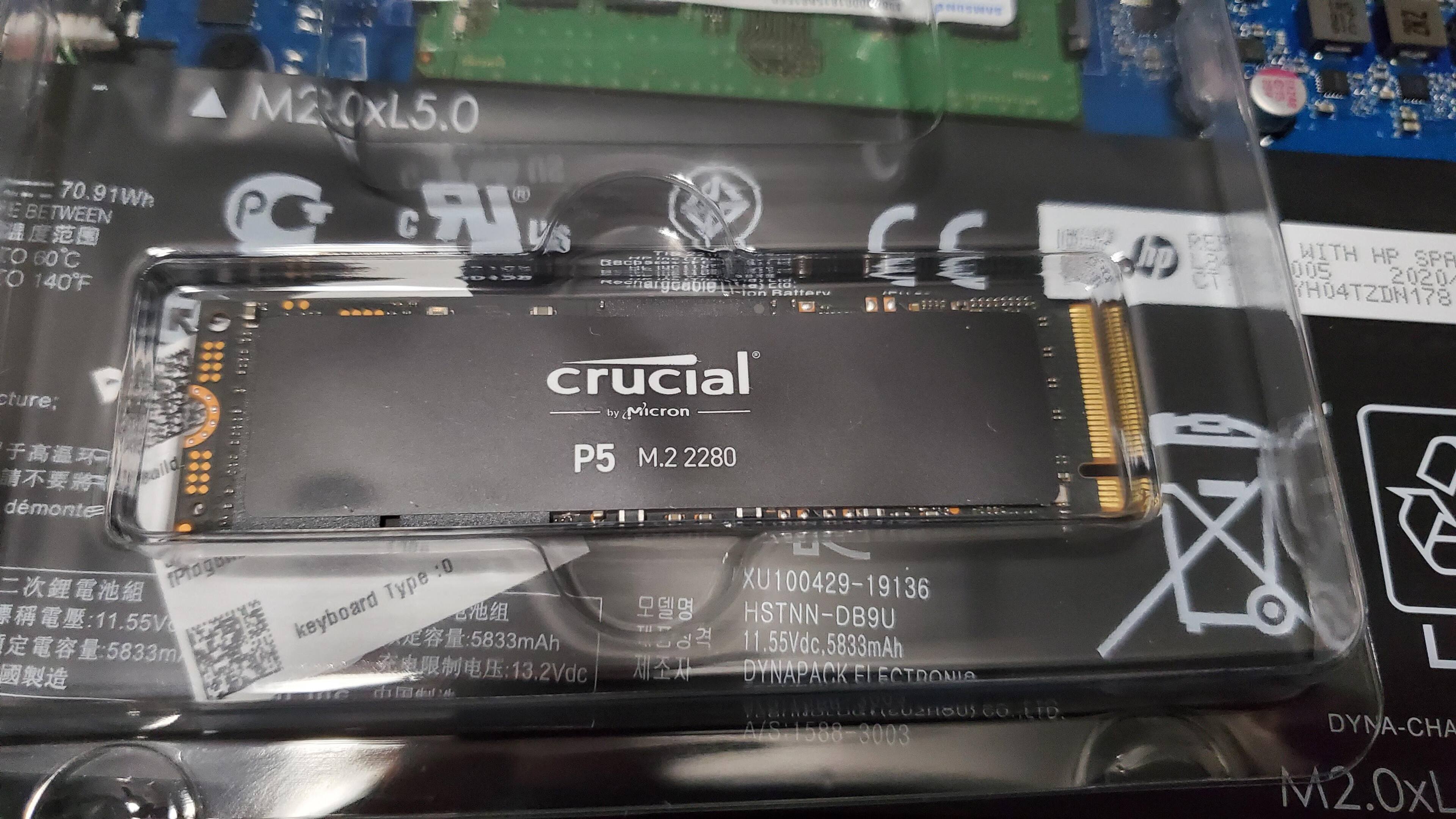 未開封新品　Crucial P5 1000GB NVMe M.2 SSD 未開封新品 Crucial P5 1000GB NVMe M.2 SSD Crucial P5 NVMe M.2 SSD