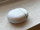 Very smooth texture. USB-C Charging port on the bottom and LED indicator on top., click to load a larger version