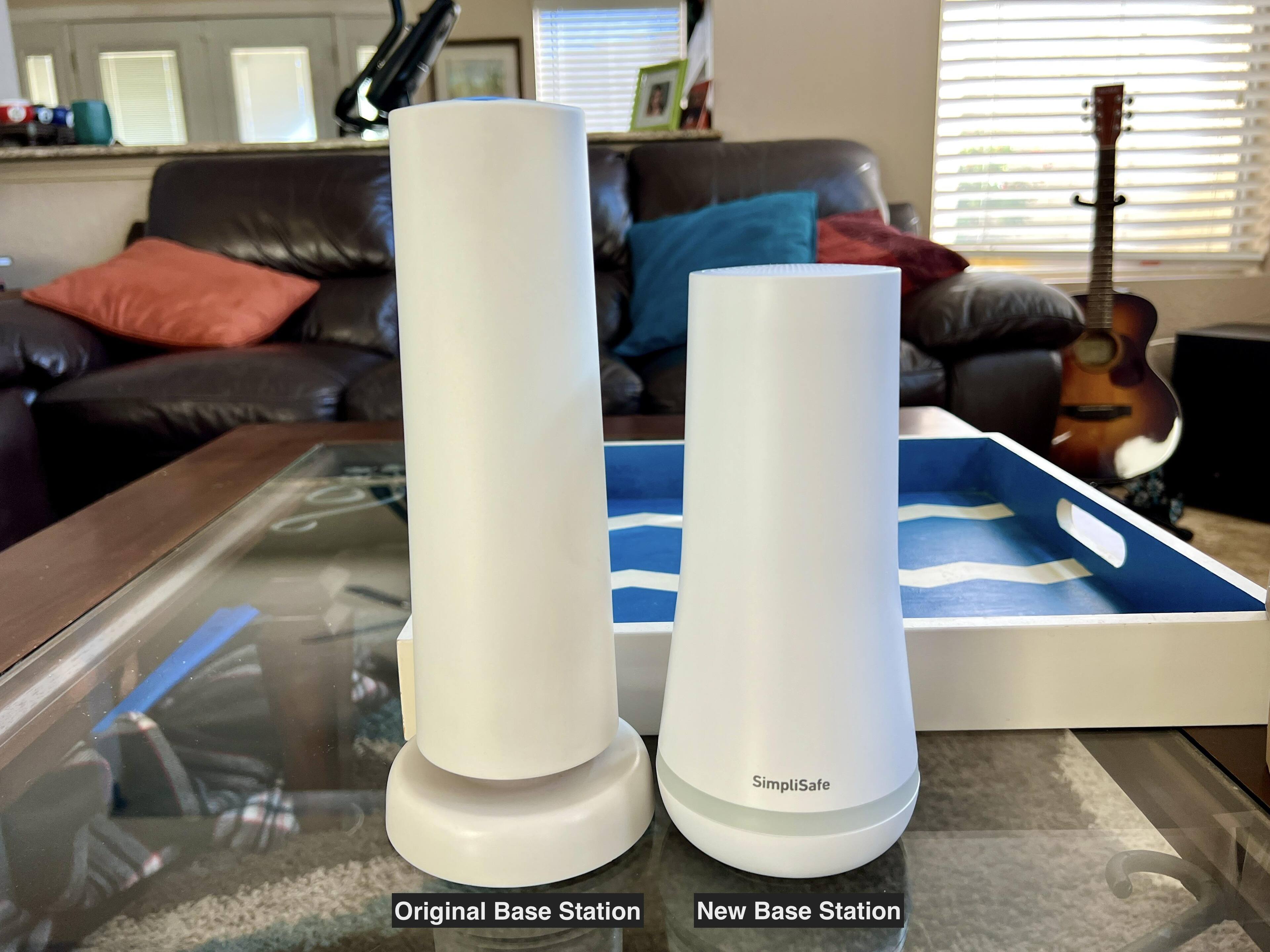 Orignal Base Station vs New base Station, click to load a larger version