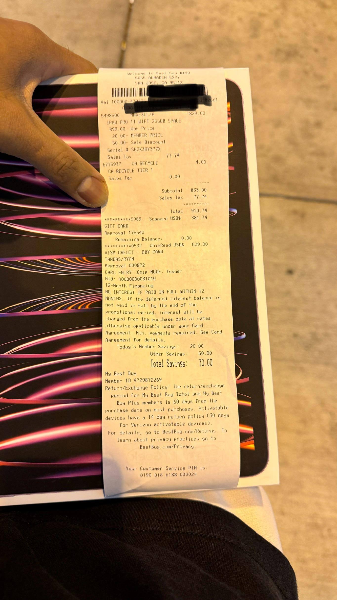 Customer provided, click to load a larger version