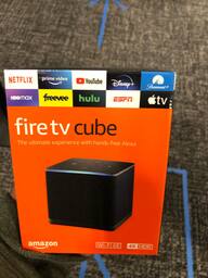 Amazon Fire TV Cube 3rd Gen Streaming Media Player with 4K