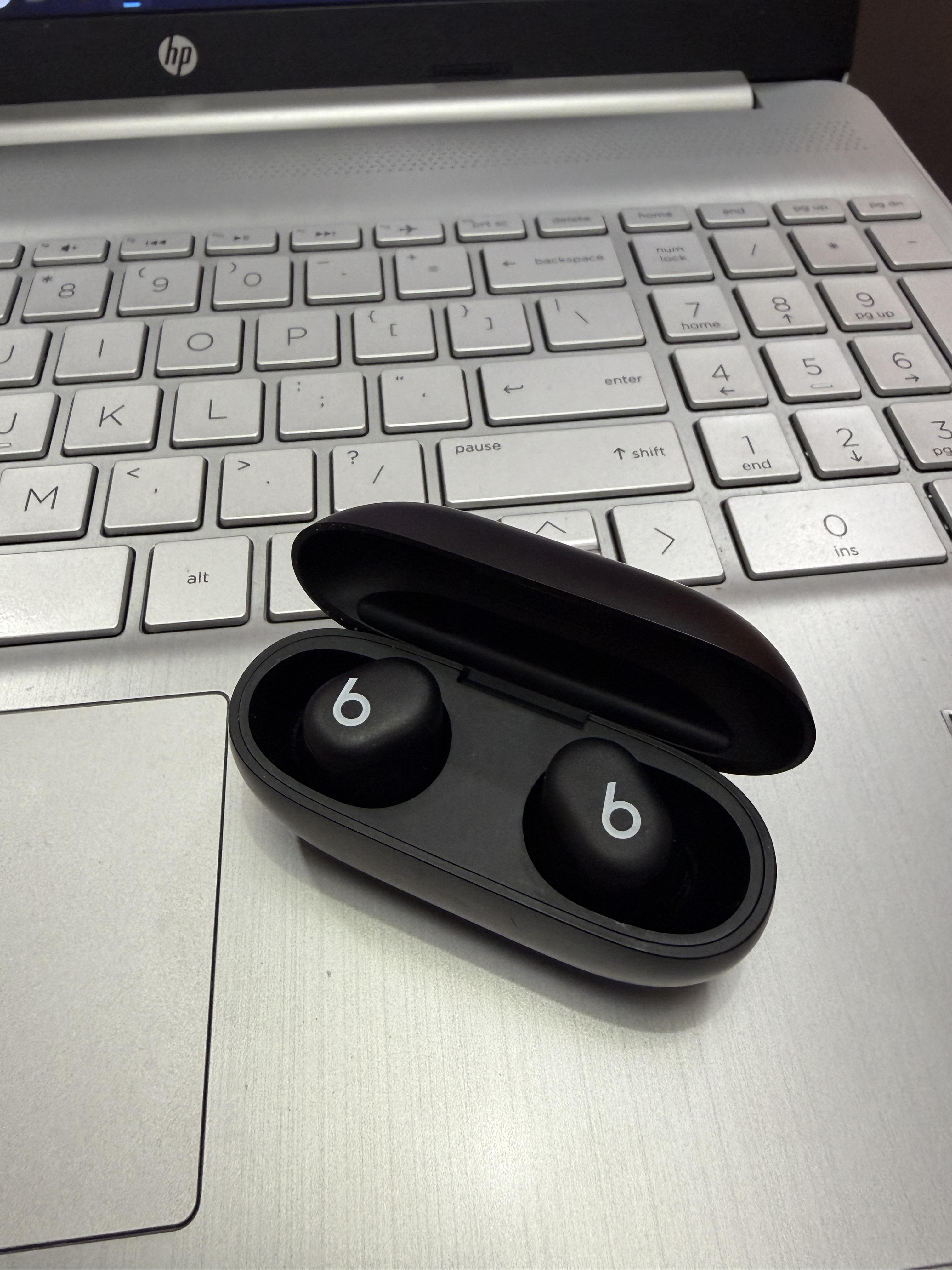 Beats Solo Buds True Wireless Earbuds Matte Black MUVW3LL/A - Open