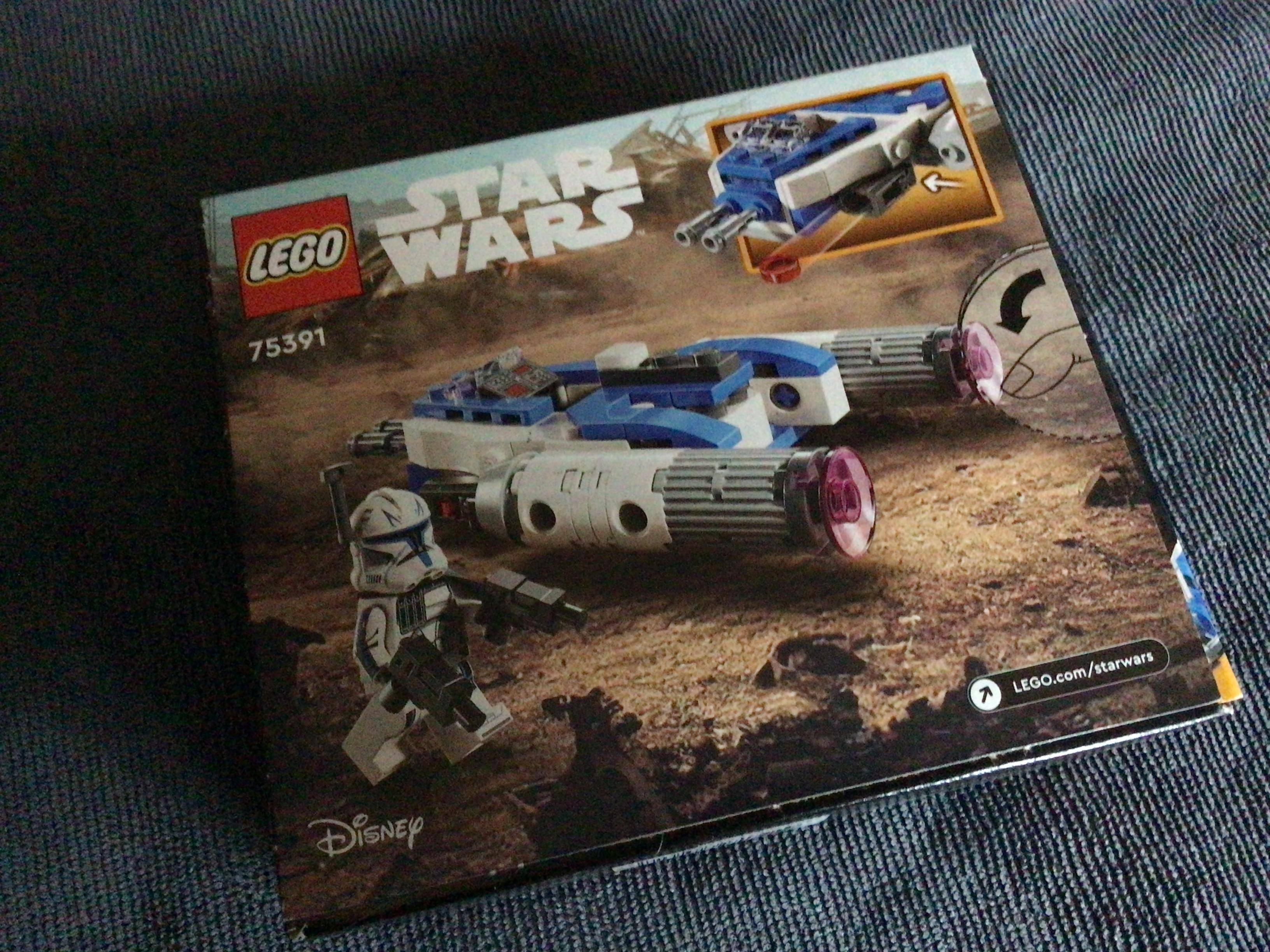 LEGO Star Wars Captain Rex Y Wing Microfighter Building Toy 75391
