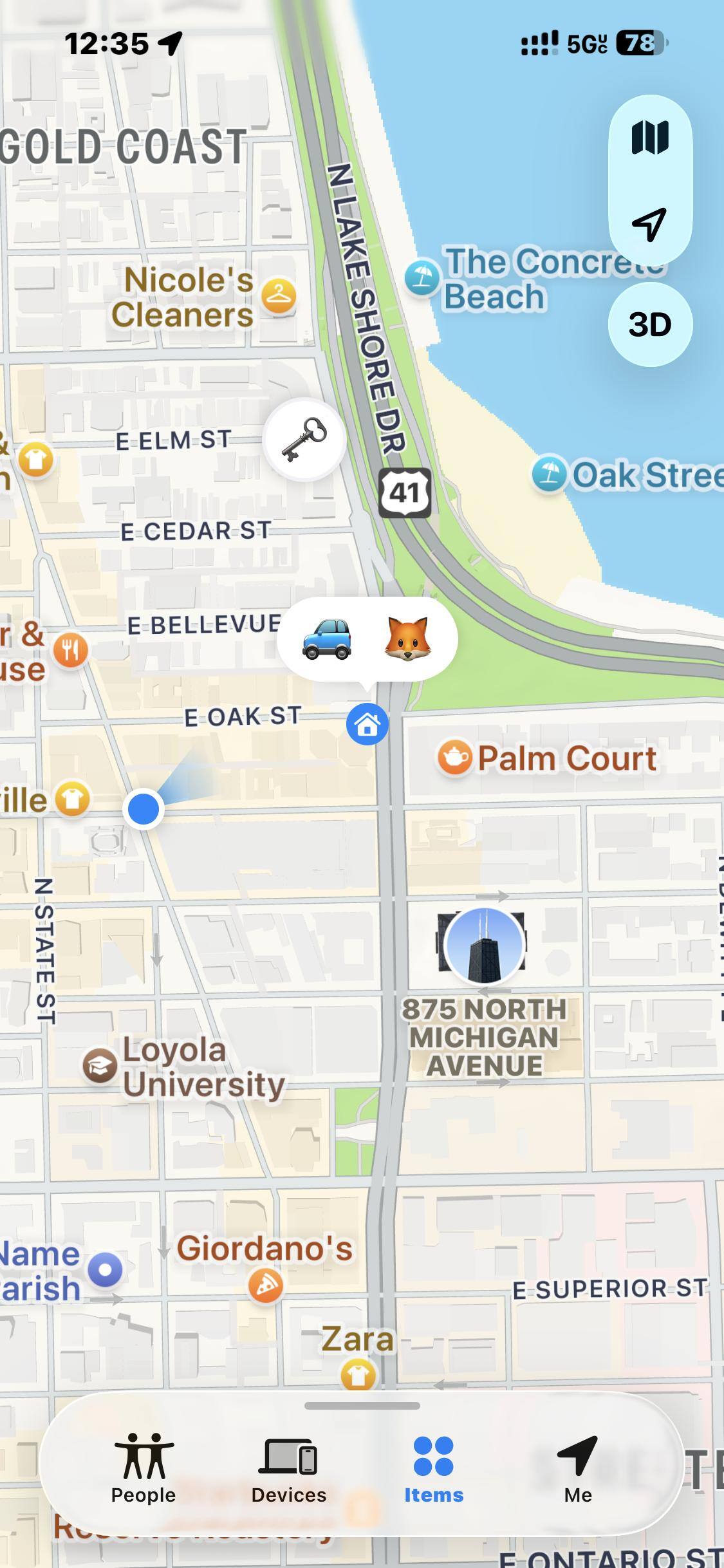 Example of tracking map, click to load a larger version