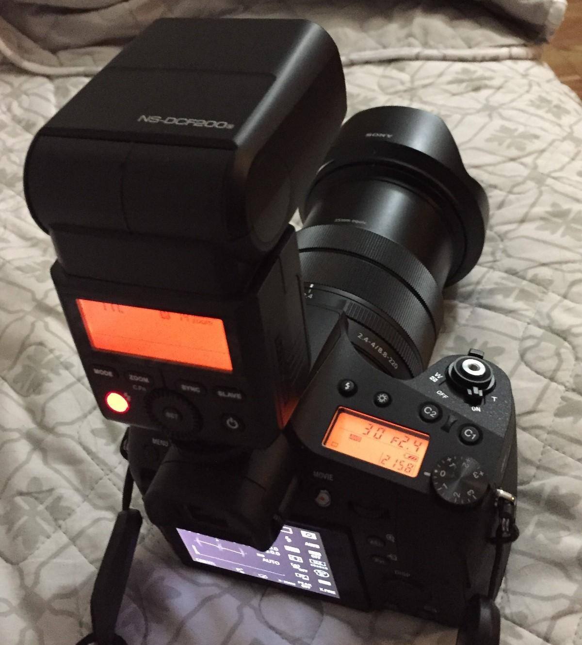 Flash on RX10 iii, click to load a larger version