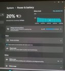 Battery life is viewable through setting menu., click to load a larger version
