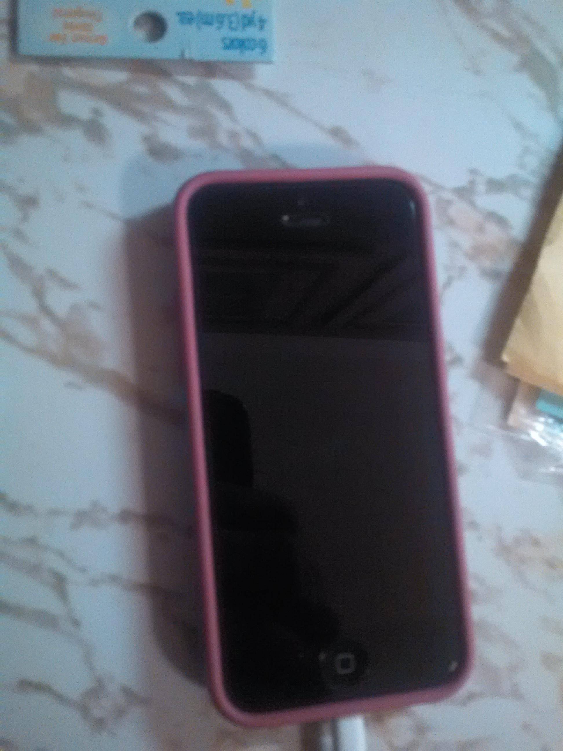 It's on the phone in use, click to load a larger version