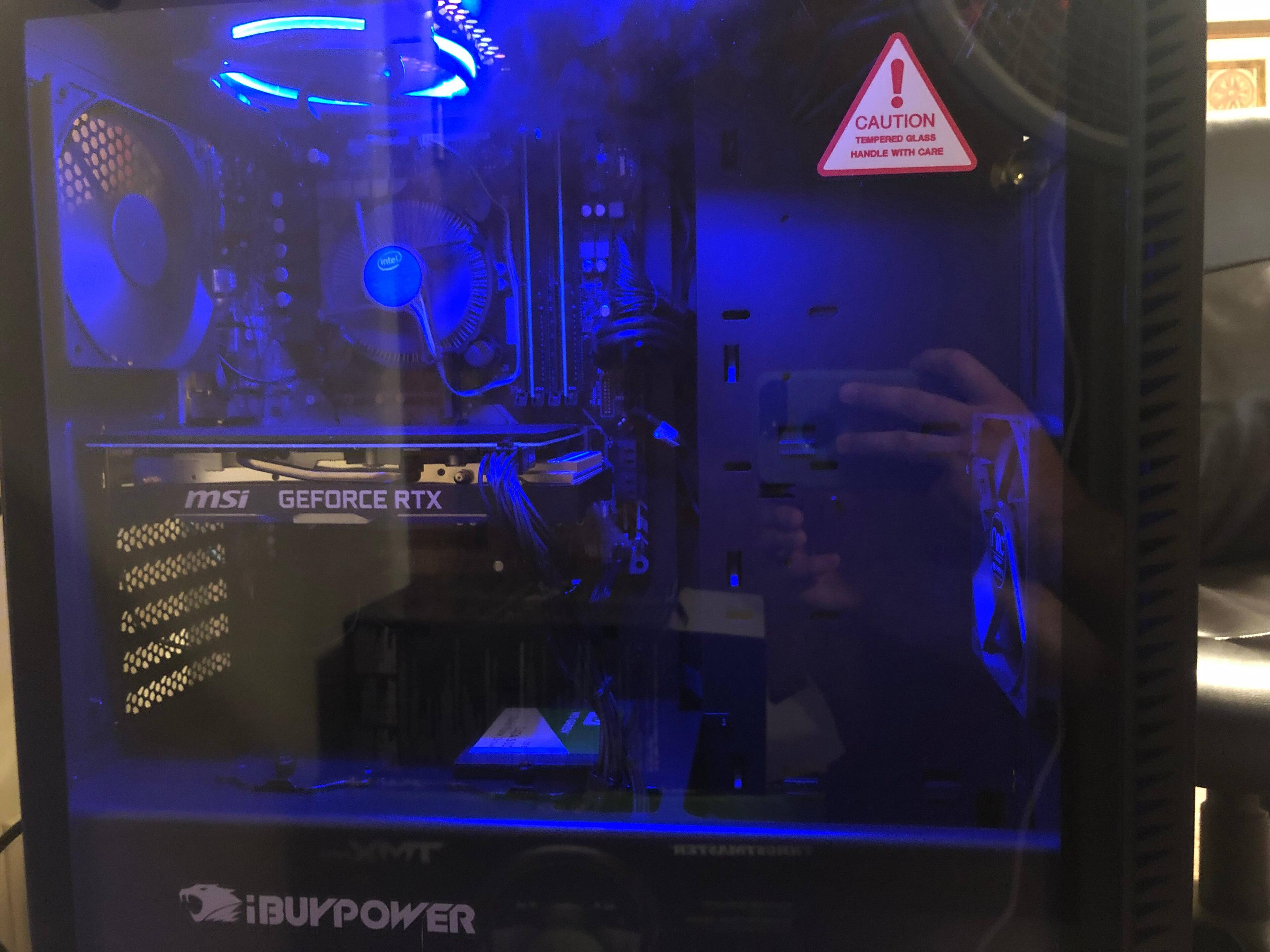 iBUYPOWER Gaming Desktop Intel Core i7 8700 16GB Memory NVIDIA RTX