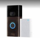 Ring Video Doorbell - Smart Wireless WiFi Doorbell Camera with Built-in  Battery, 2-Way Talk, Night Vision, Satin Nickel 8VRASZ-SEN0 - The Home Depot