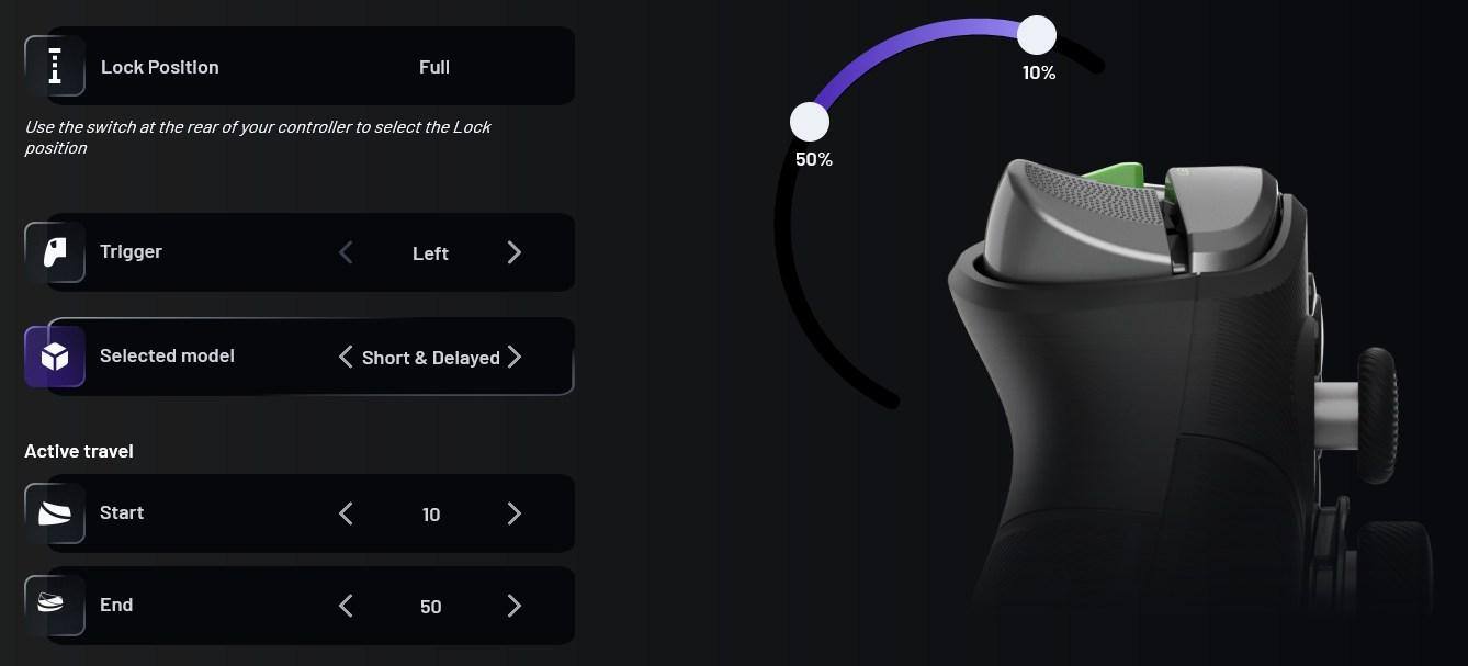 This gives you and idea of the advanced options that are available in the "Advanced" mode on the PC app.  Note that to get into the mode you need to 1. Use a USB Cable, 2. Enable XBox mode, 3. Set it to Advanced - You can configure for XBox or PC this way, click to load a larger version