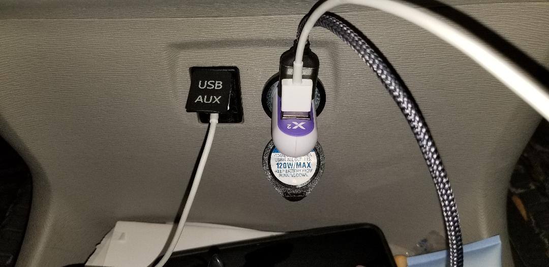 snappy charger in my van, click to load a larger version